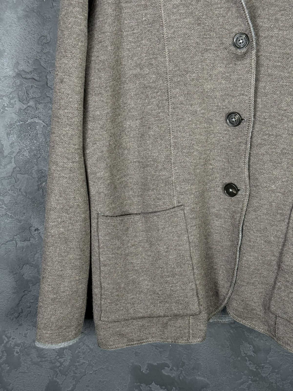 Maurizio Baldassari Maurizio Baldassari Reversible Knit Wool Swacket Size US M / EU 48-50 / 2 - 8 Thumbnail