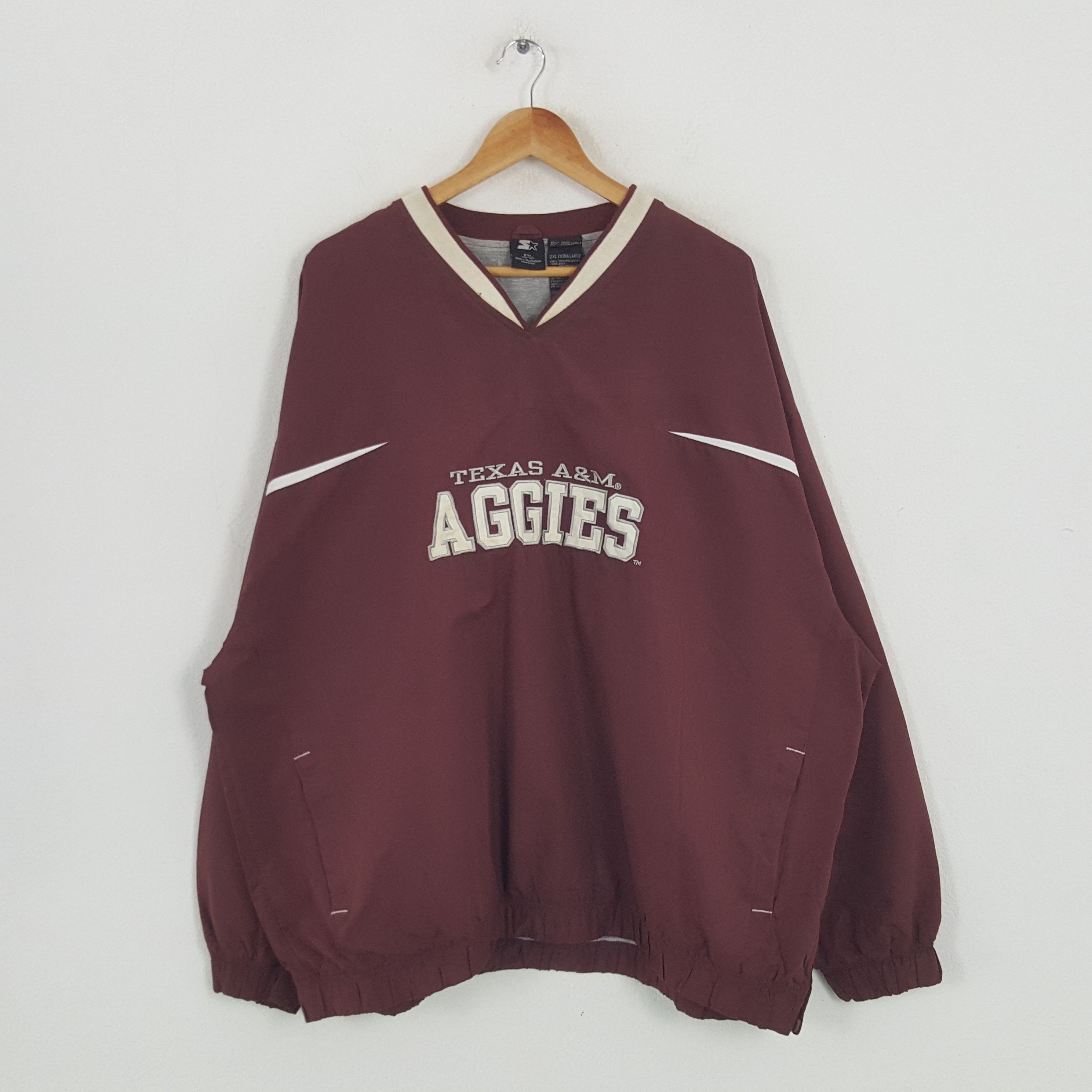 NFL × Vintage Vintage Texas A&M Aggies American Football Team Sweatshirt Size US XXL / EU 58 / 5 - 1 Thumbnail