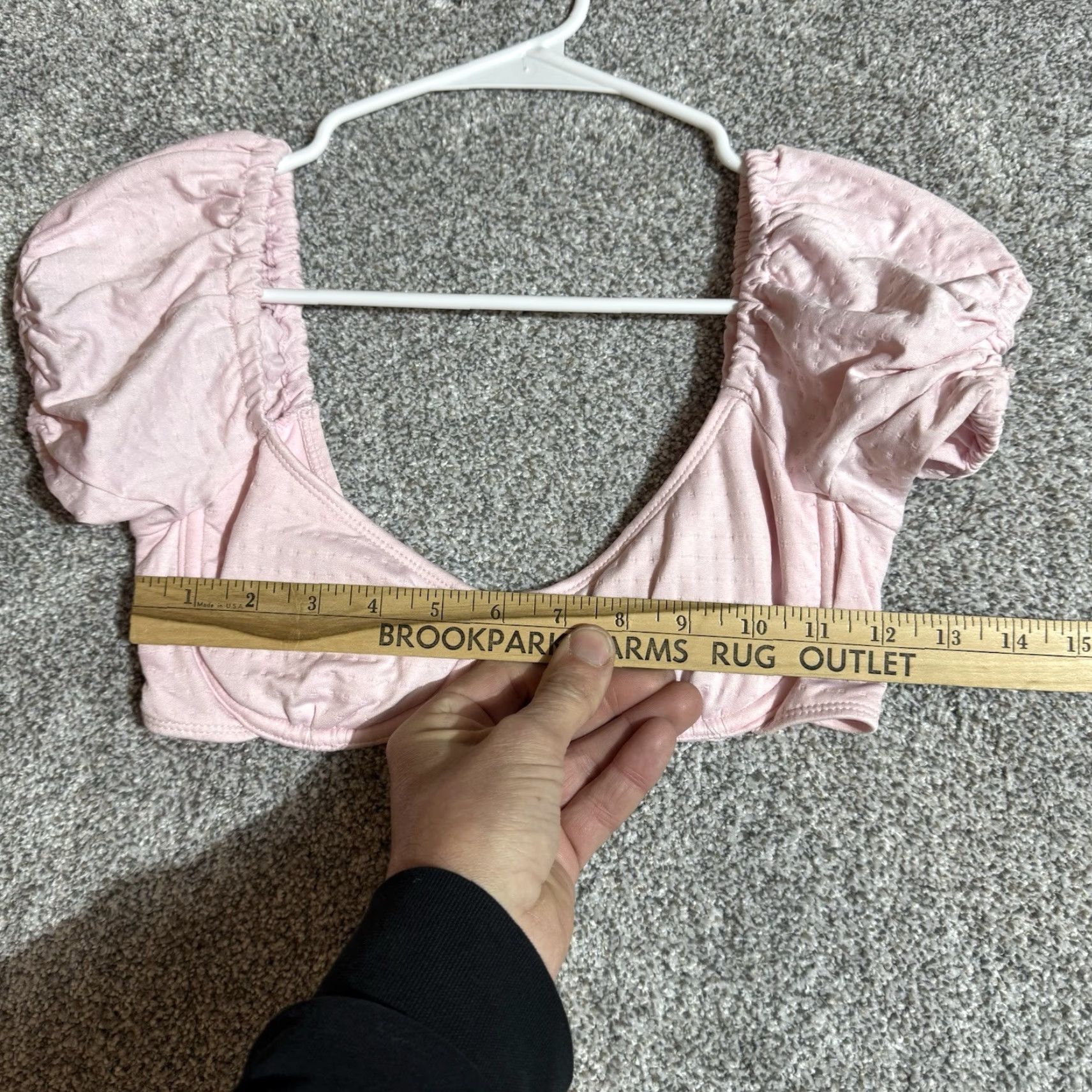 Vintage Coquette Corset Top Women Small Puff Sleeve Barbiecore Romantic Feminine Dainty Size S / US 4 / IT 40 - 5 Thumbnail
