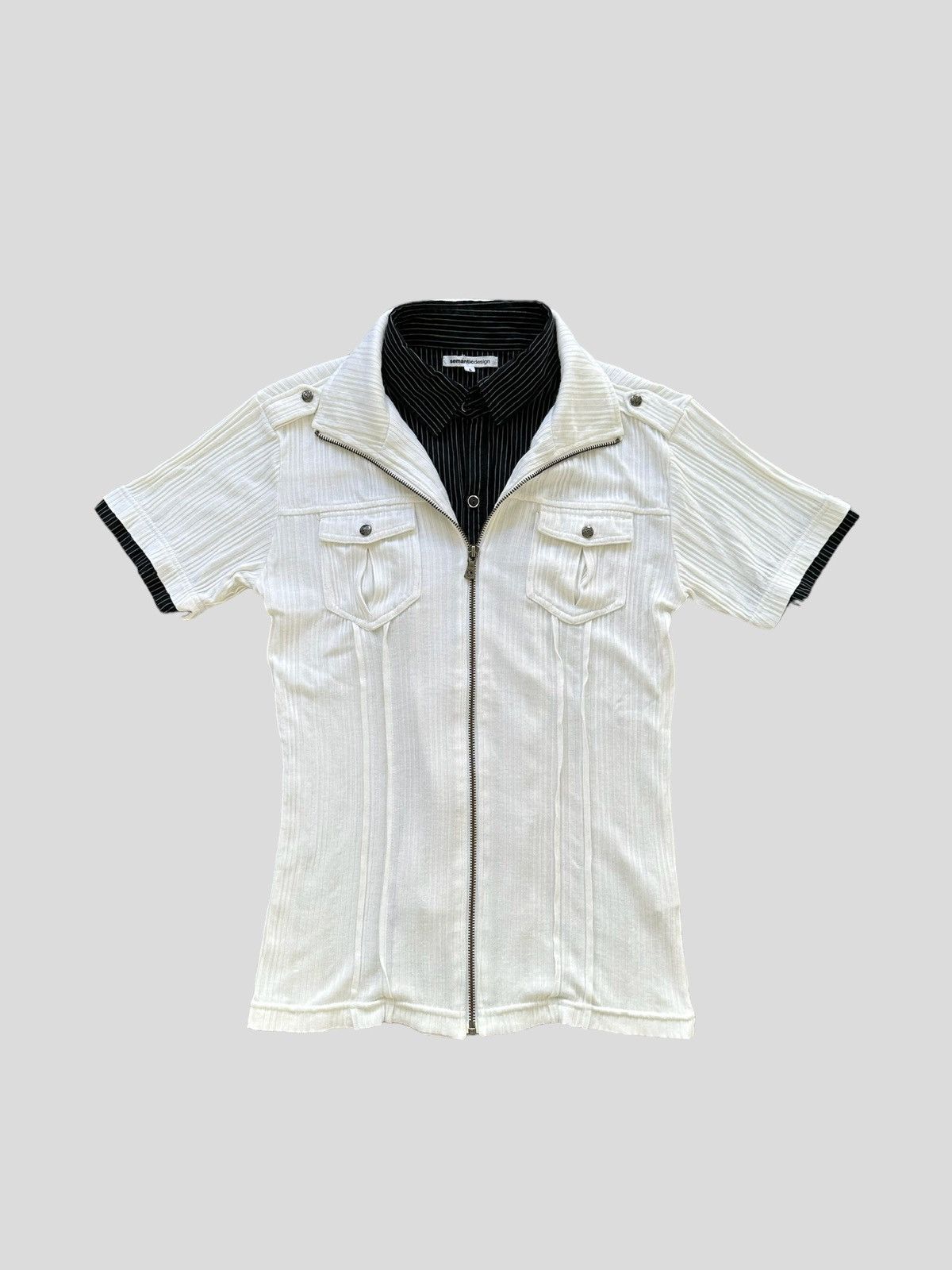 semanticdesign 2010’s Semanticdesign light zipper shirt Size US M / EU 48-50 / 2 - 3 Thumbnail
