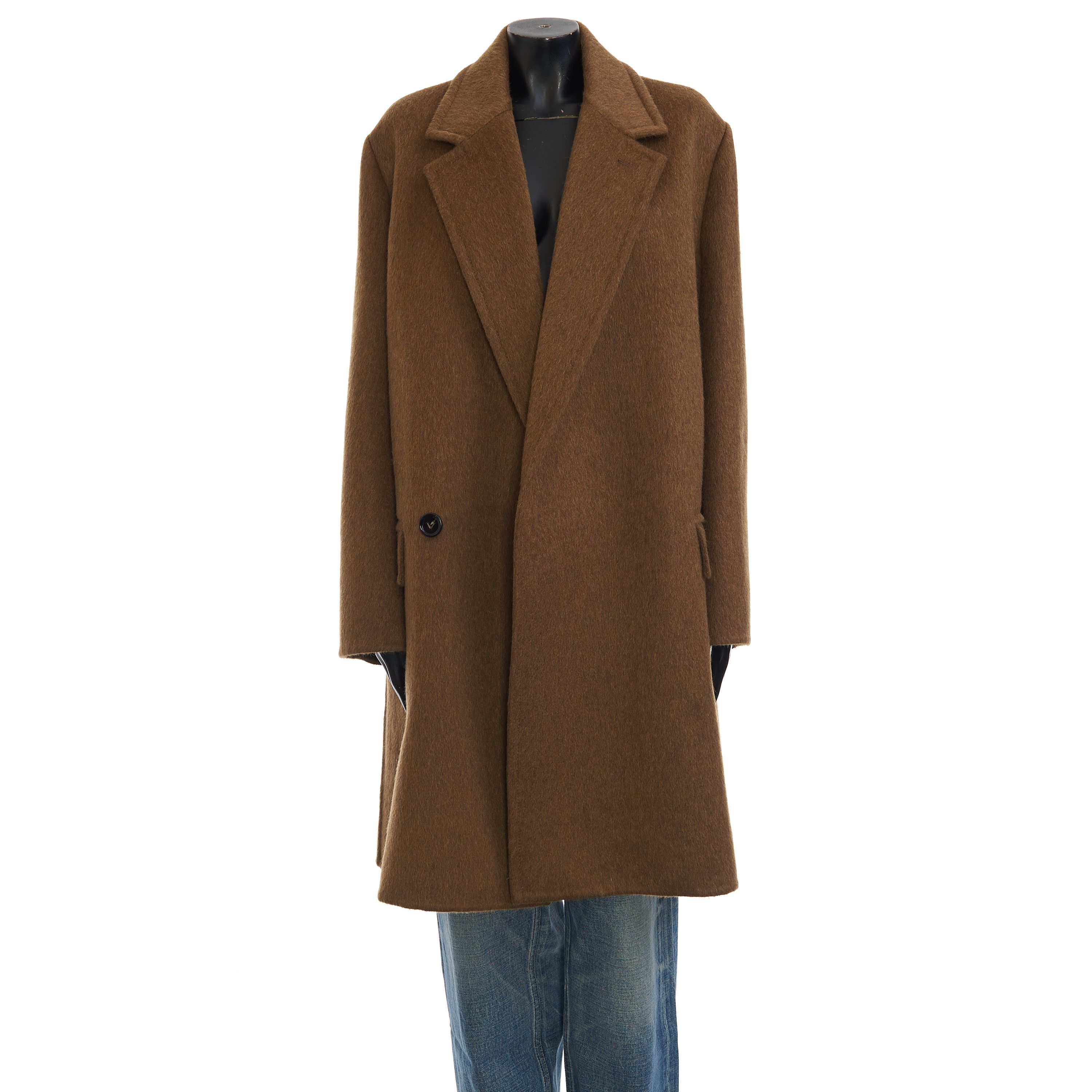 Bottega Veneta Oversized Coat In Double Face Camel Brown Wool & Mohair Size S / US 4 / IT 40 - 1 Thumbnail
