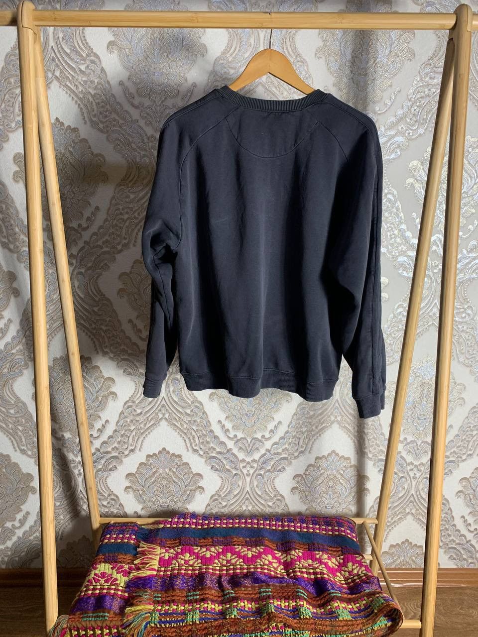 Nike × Vintage VERY RARE NIKE SWEATSHIRT BIG LOGO SWOOSH DRILL Y2K RETRO Size US L / EU 52-54 / 3 - 8 Thumbnail