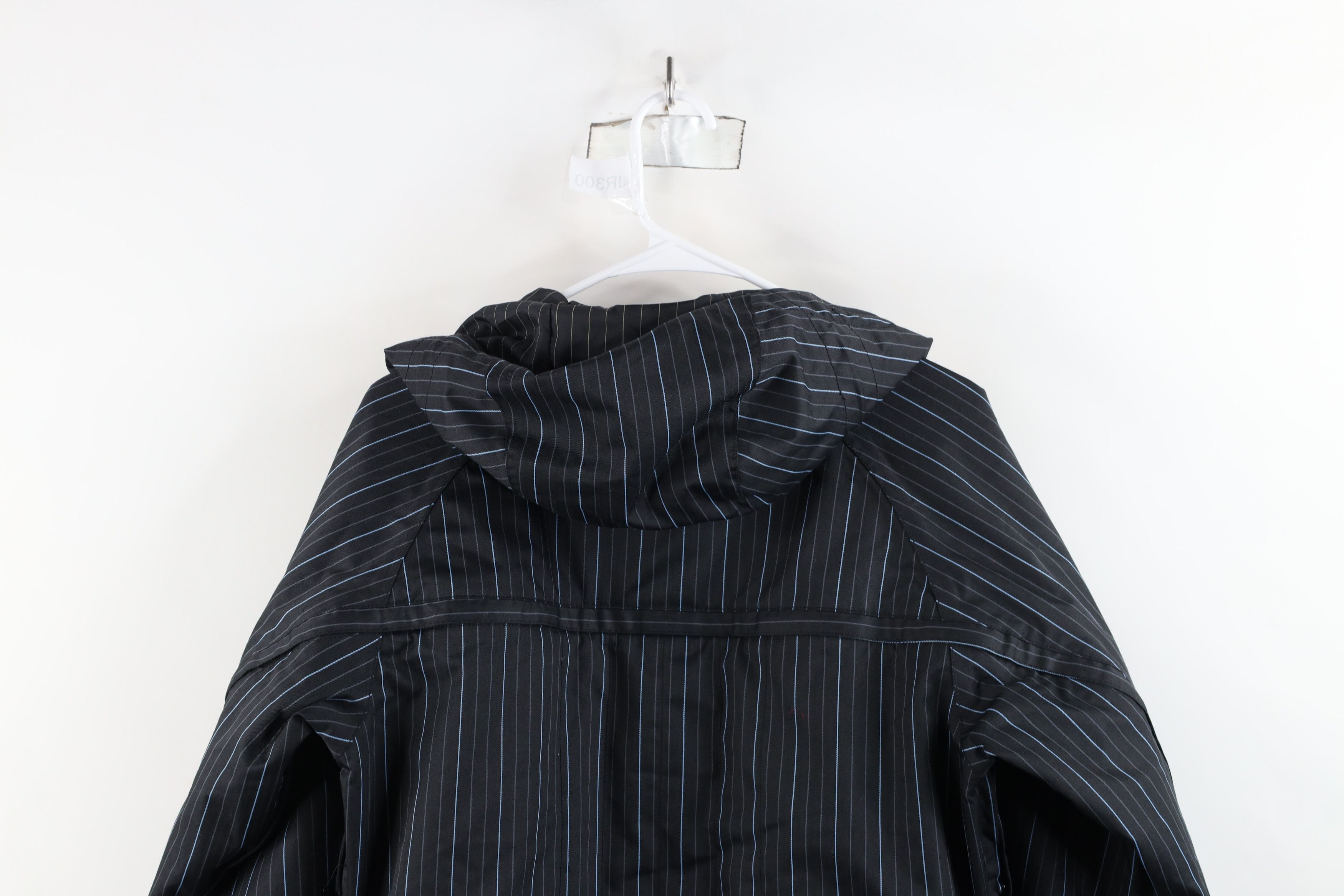 Vintage Vintage Y2K Streetwear Striped Hooded Ski Snowboard Jacket Size M / US 6-8 / IT 42-44 - 15 Thumbnail