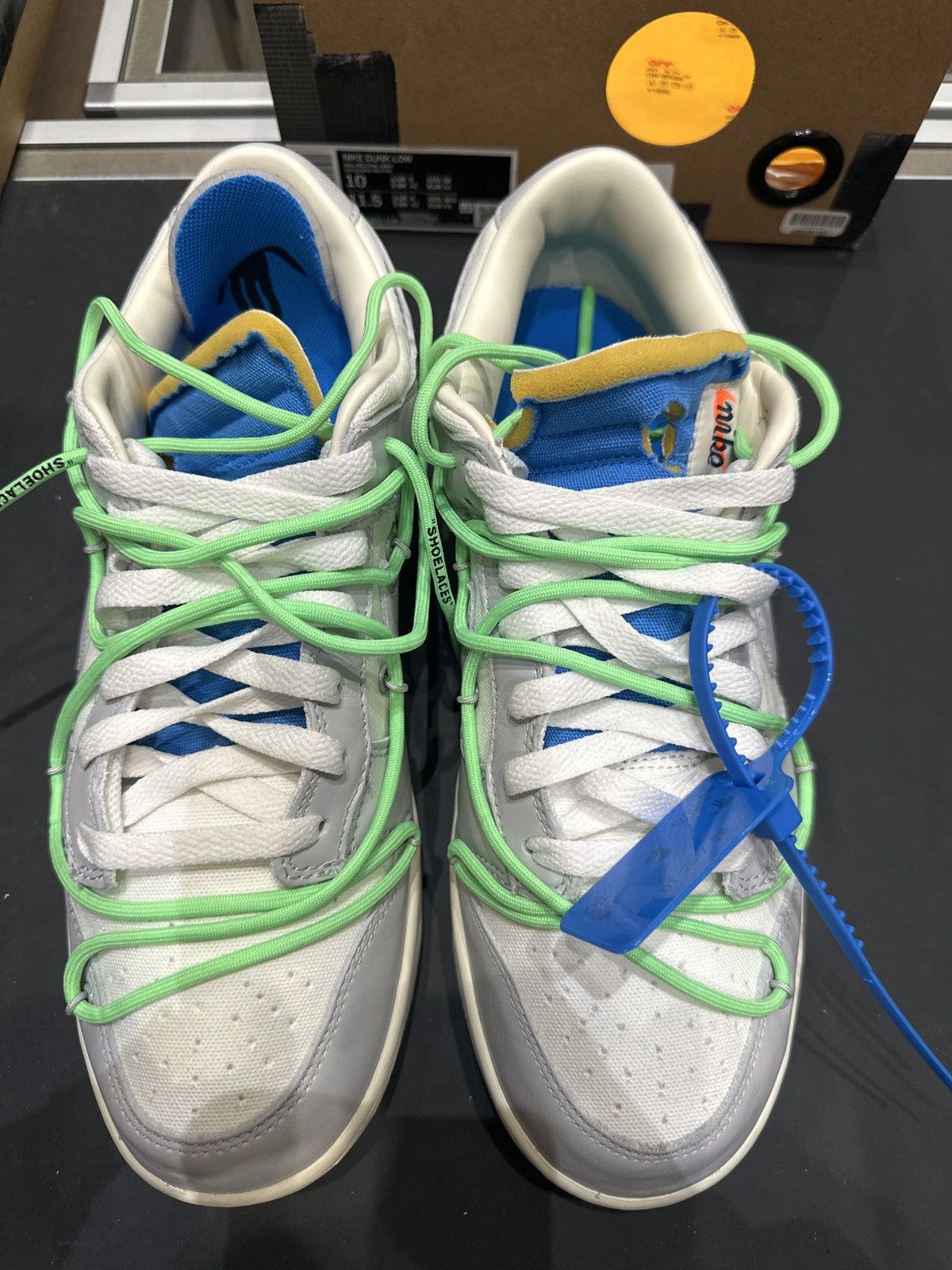 Nike × Off-White Nike Off-White Dunk Low Lot 26 Size US 10 / EU 43 - 3 Thumbnail