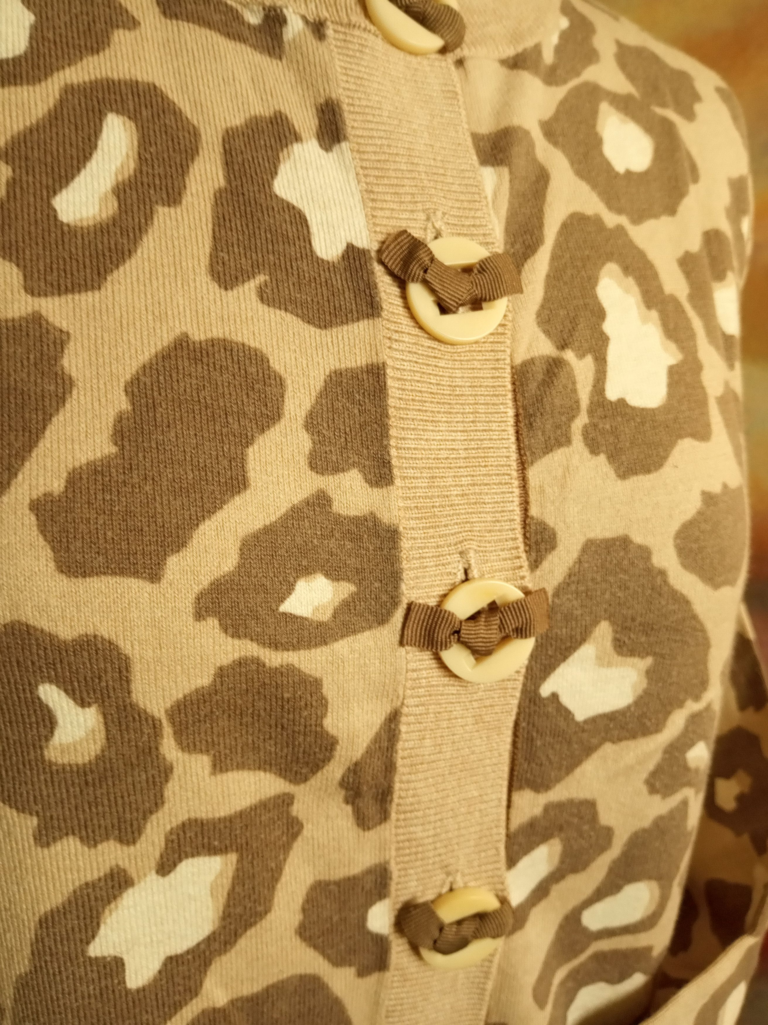 Boden × Vintage Boden animal print cardigan Size L / US 10 / IT 46 - 7 Thumbnail