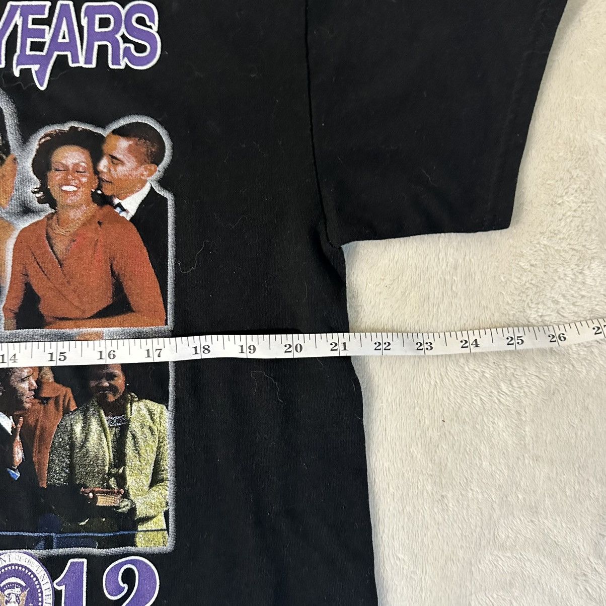 Vintage Obama 2012 Four More Years T-Shirt Size US L / EU 52-54 / 3 - 4 Thumbnail