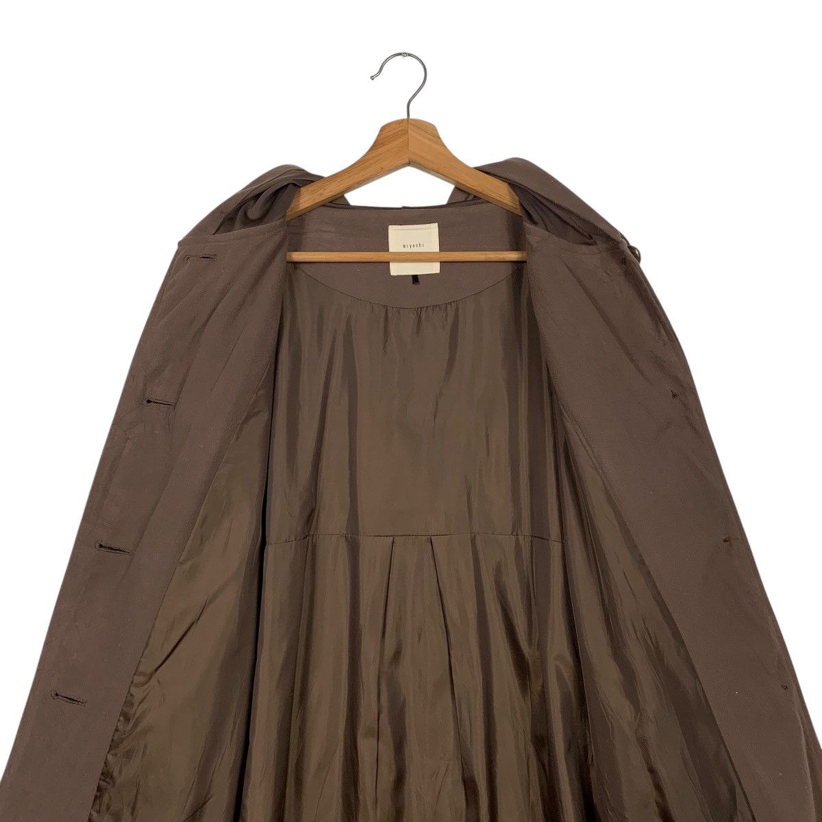 Japanese Brand Miyoshi Ehka Sopo Hooded Overcoat Size M / US 6-8 / IT 42-44 - 13 Thumbnail