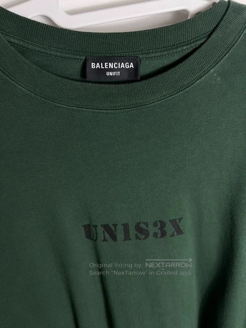 Balenciaga Balenciaga Olive Green Short Sleeve Size US XS / EU 42 / 0 - 2 Thumbnail