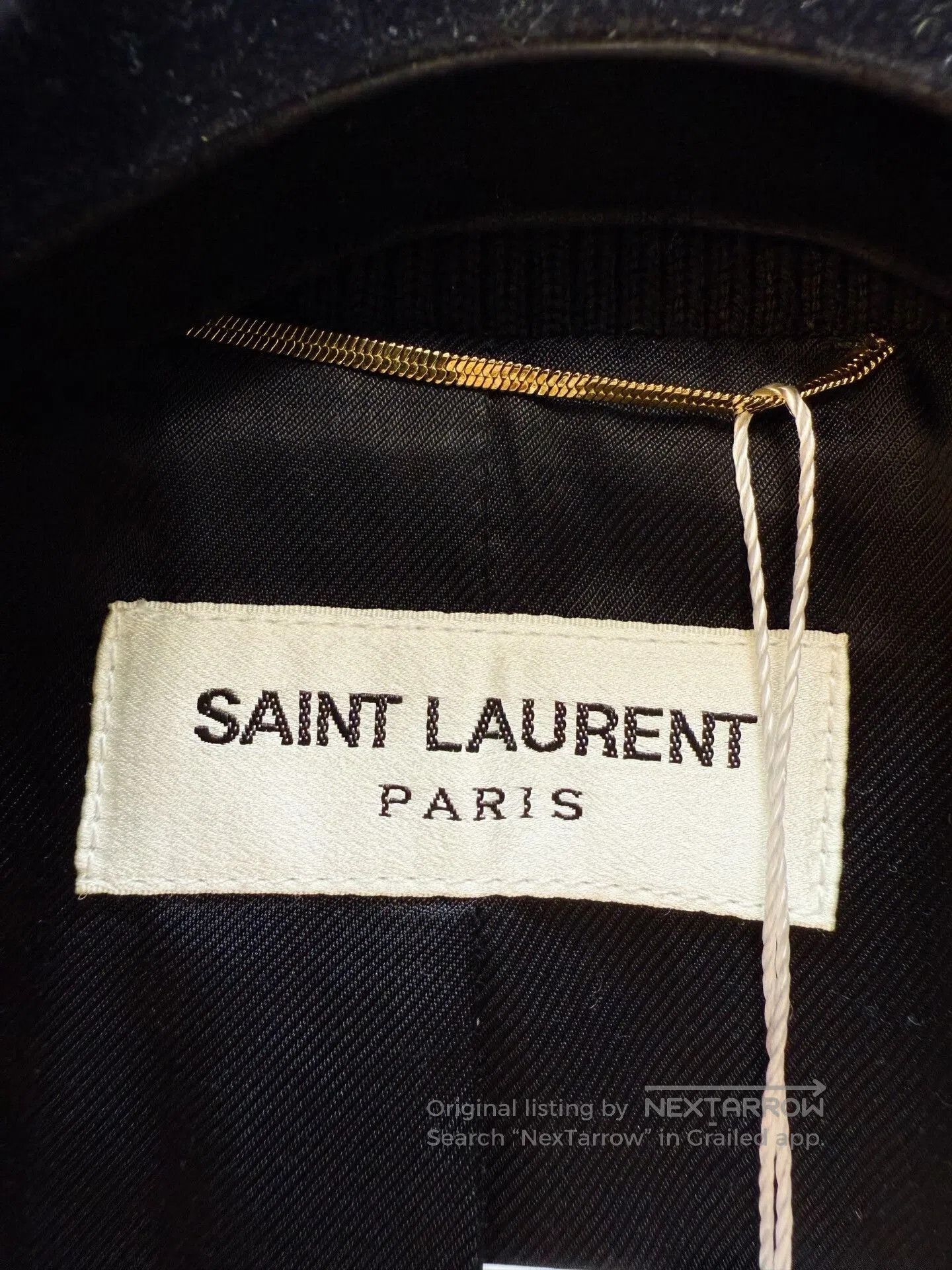 Saint Laurent Paris Saint Laurent SLP Pink Baseball Jacket. Size US XXS / EU 40 - 3 Thumbnail