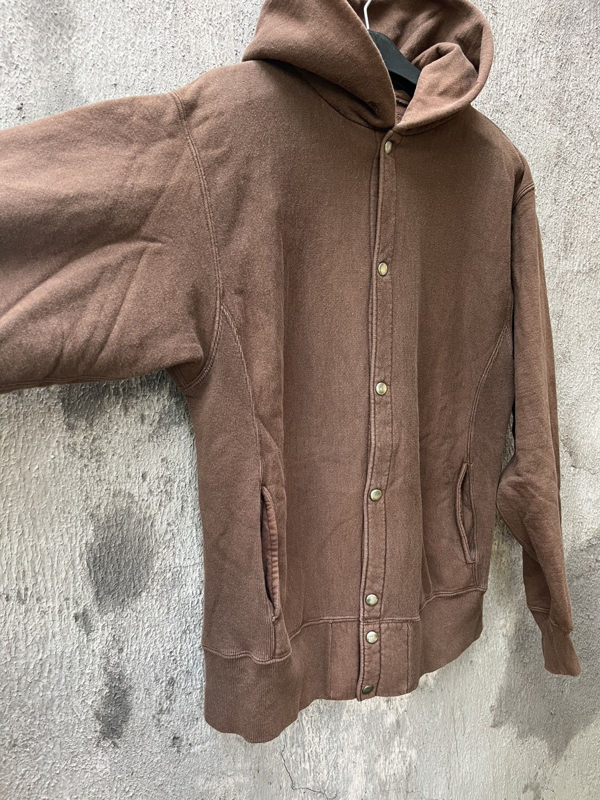 Sugar Cane Sugar Cane Cheswick faded Brown Hoodie Size US L / EU 52-54 / 3 - 3 Thumbnail
