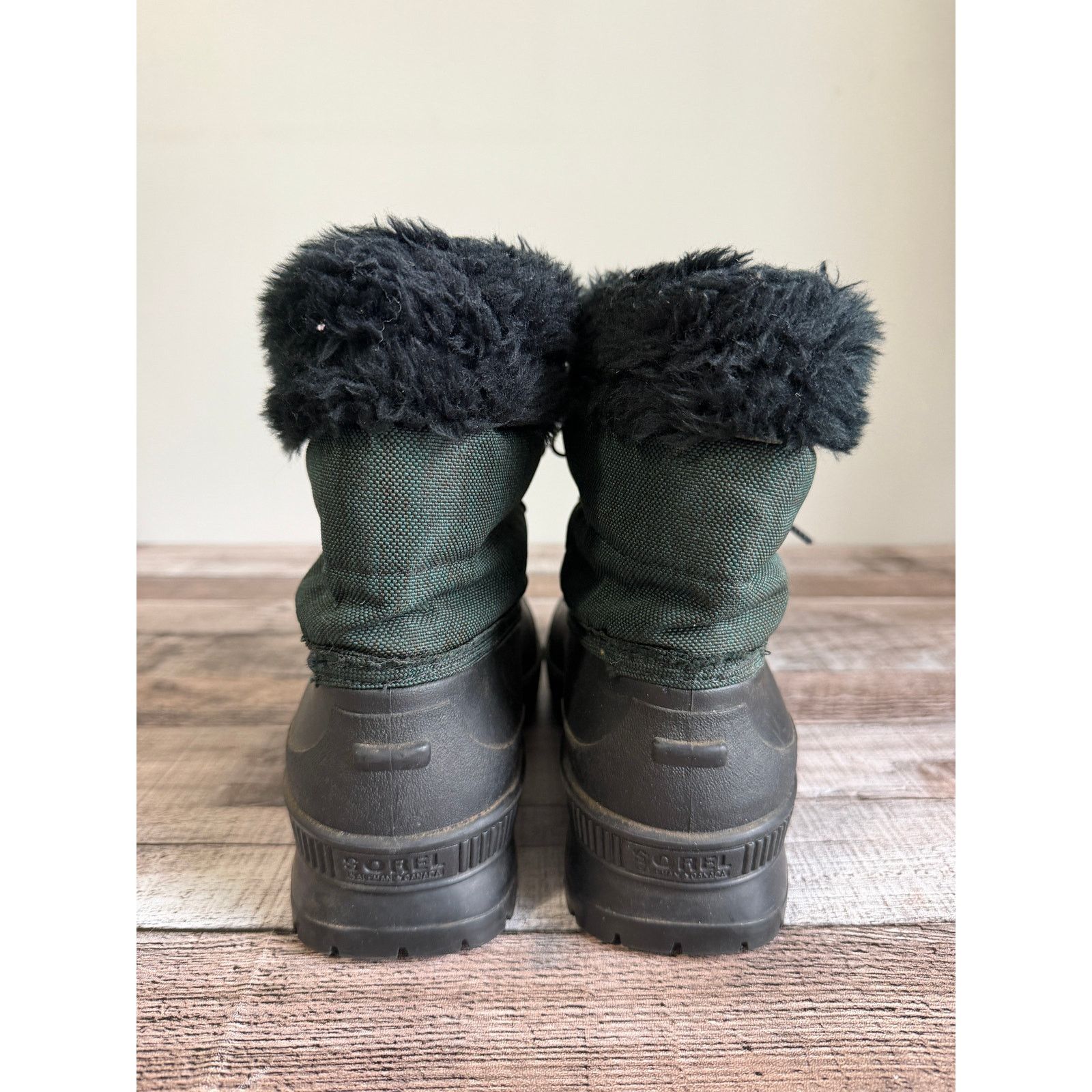 SOREL Sorel Dark Green and Black Winter Boots Women's Size 11 Size US 11 / IT 41 - 6 Thumbnail