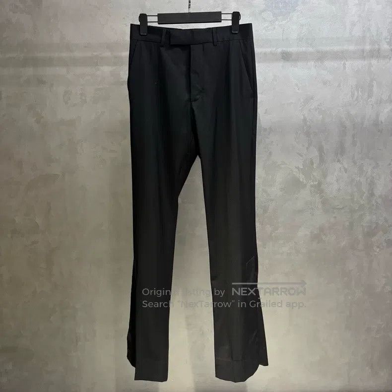 Amiri Amiri Black Solid Mid-Rise Straight Casual Pants Size US 28 / EU 44 - 1 Thumbnail