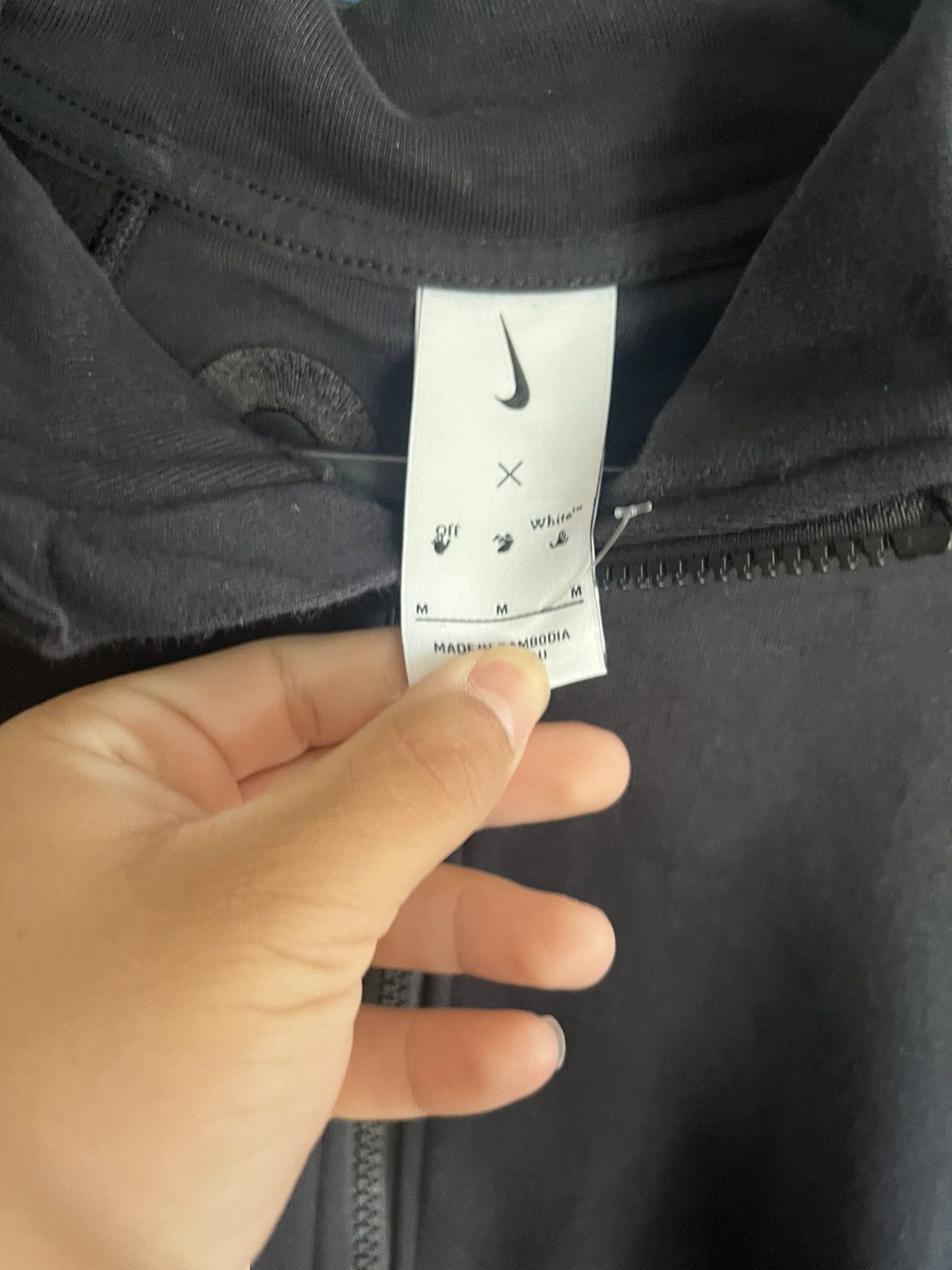 Nike × Off-White NIKE OFF-WHITE TRACK JACKET Size US M / EU 48-50 / 2 - 2 Thumbnail
