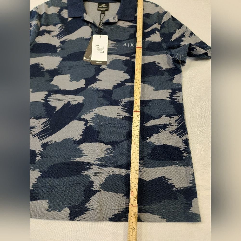 Armani Exchange Armani Exchange Men's Navy/Grey Slim Fit Sexy European SM Size US S / EU 44-46 / 1 - 6 Thumbnail
