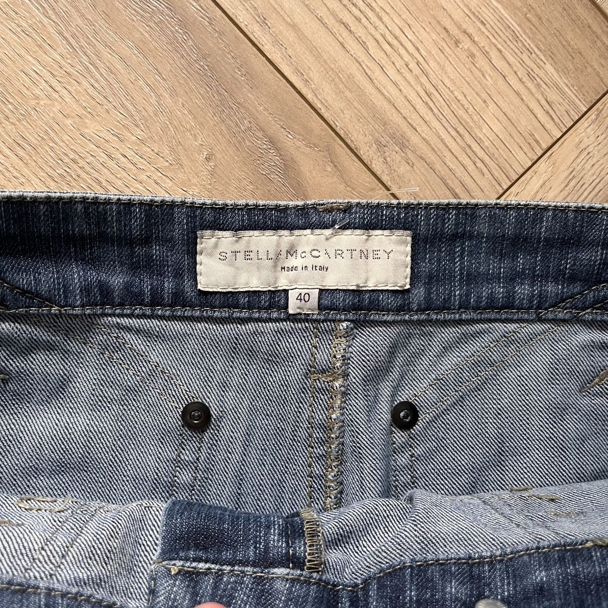 Stella McCartney Stella McCartney Pre SS06 Archive Biker Denim Jeans Size 27" / US 4 / IT 40 - 4 Thumbnail