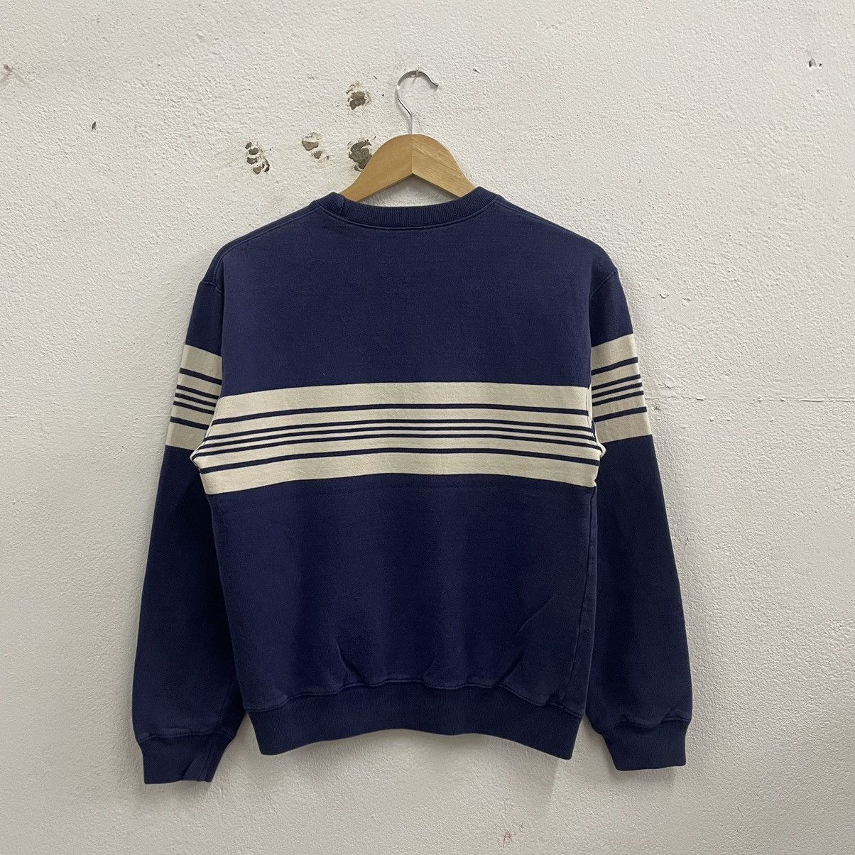 Polo Ralph Lauren × Vintage 🔥Vintage Polo Ralph Lauren Small Pony Logo Stripe Sweatshirt Size US S / EU 44-46 / 1 - 2 Thumbnail