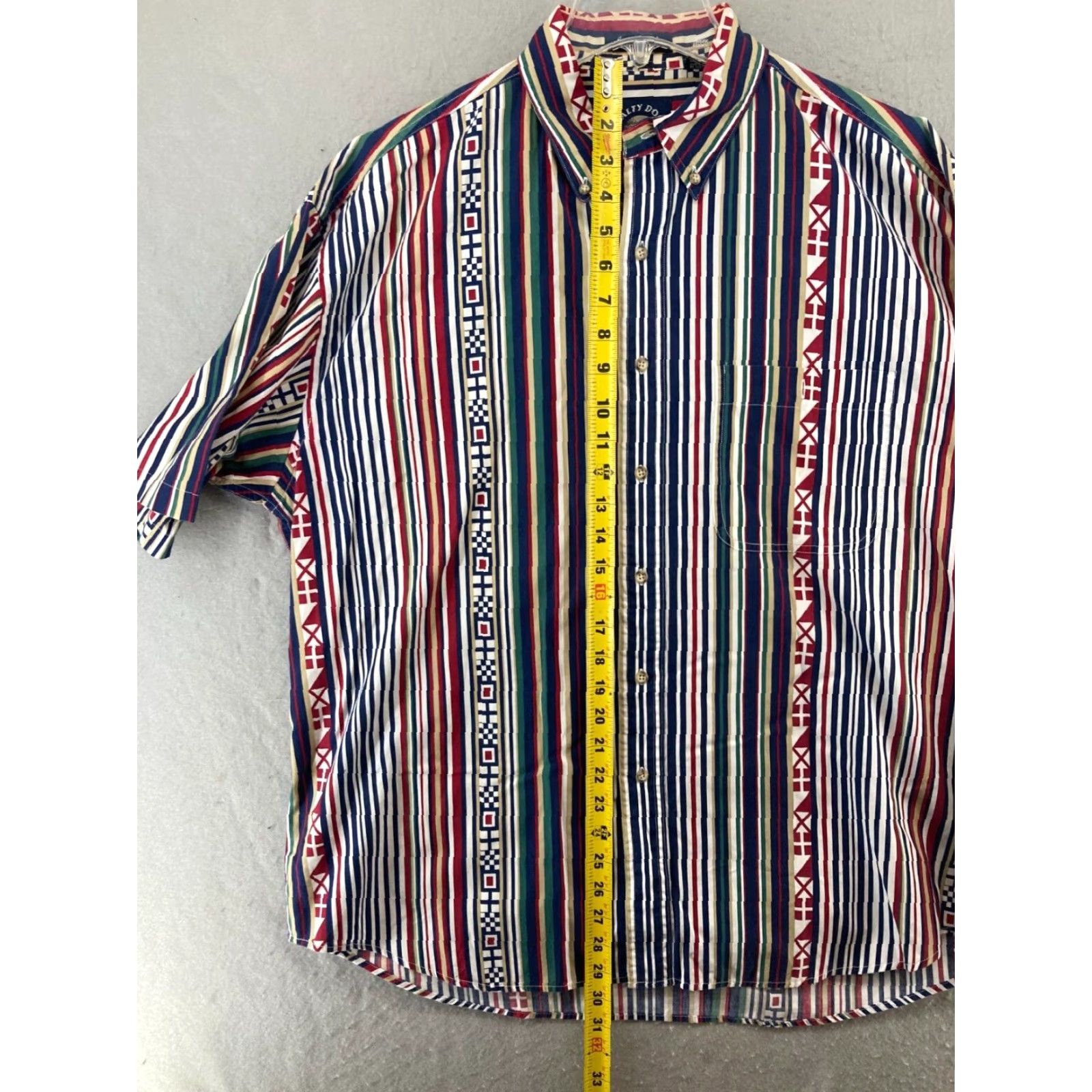 Gant GANT Shirt Mens L Striped Imperial Poplin Button-Up 90s Vintage Salty Dog" Size US L / EU 52-54 / 3 - 3 Thumbnail