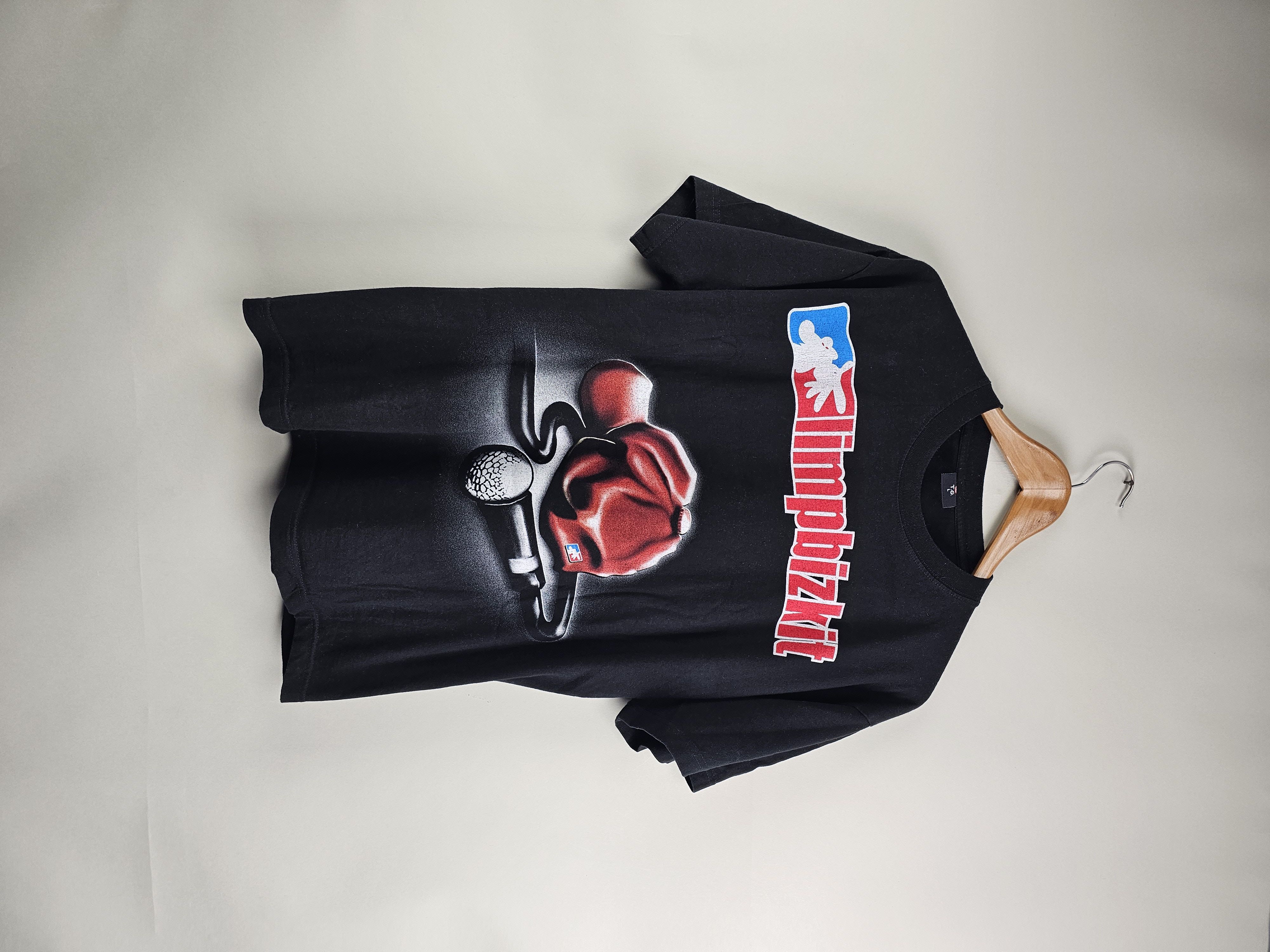Band Tees × Vintage Early 2000s Limp bizkit Vintage T Shirt L 23" 27" Size US L / EU 52-54 / 3 - 1 Thumbnail