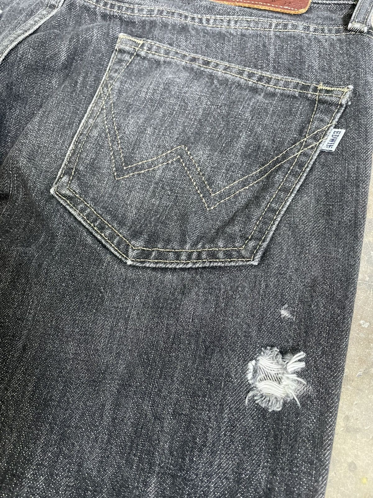 Edwin Vintage Edwin Faded Denim Jeans Pants Distressed Size US 32 / EU 48 - 5 Thumbnail