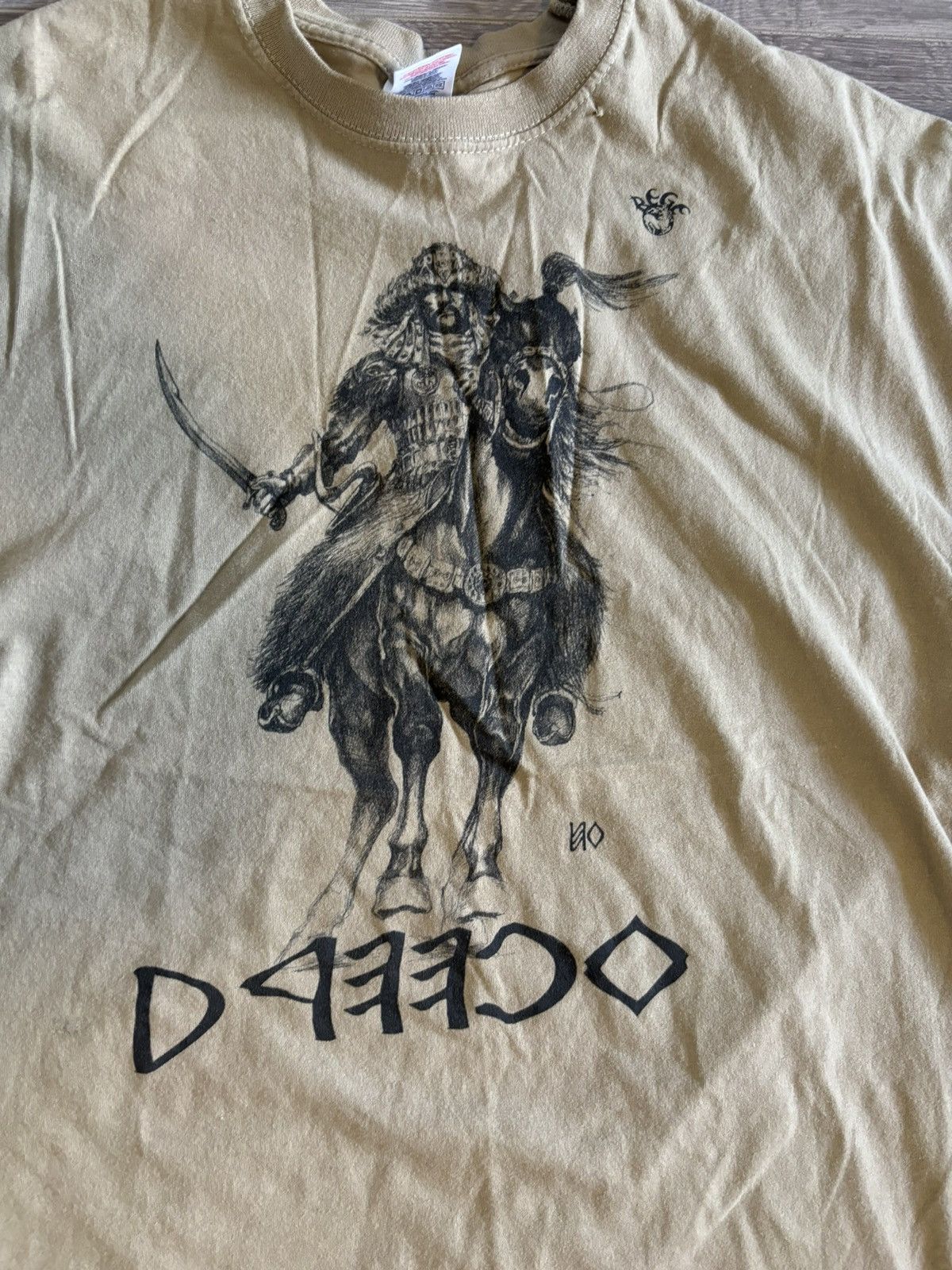 Vintage Emperor Graphic Tee Size US M / EU 48-50 / 2 - 2 Thumbnail
