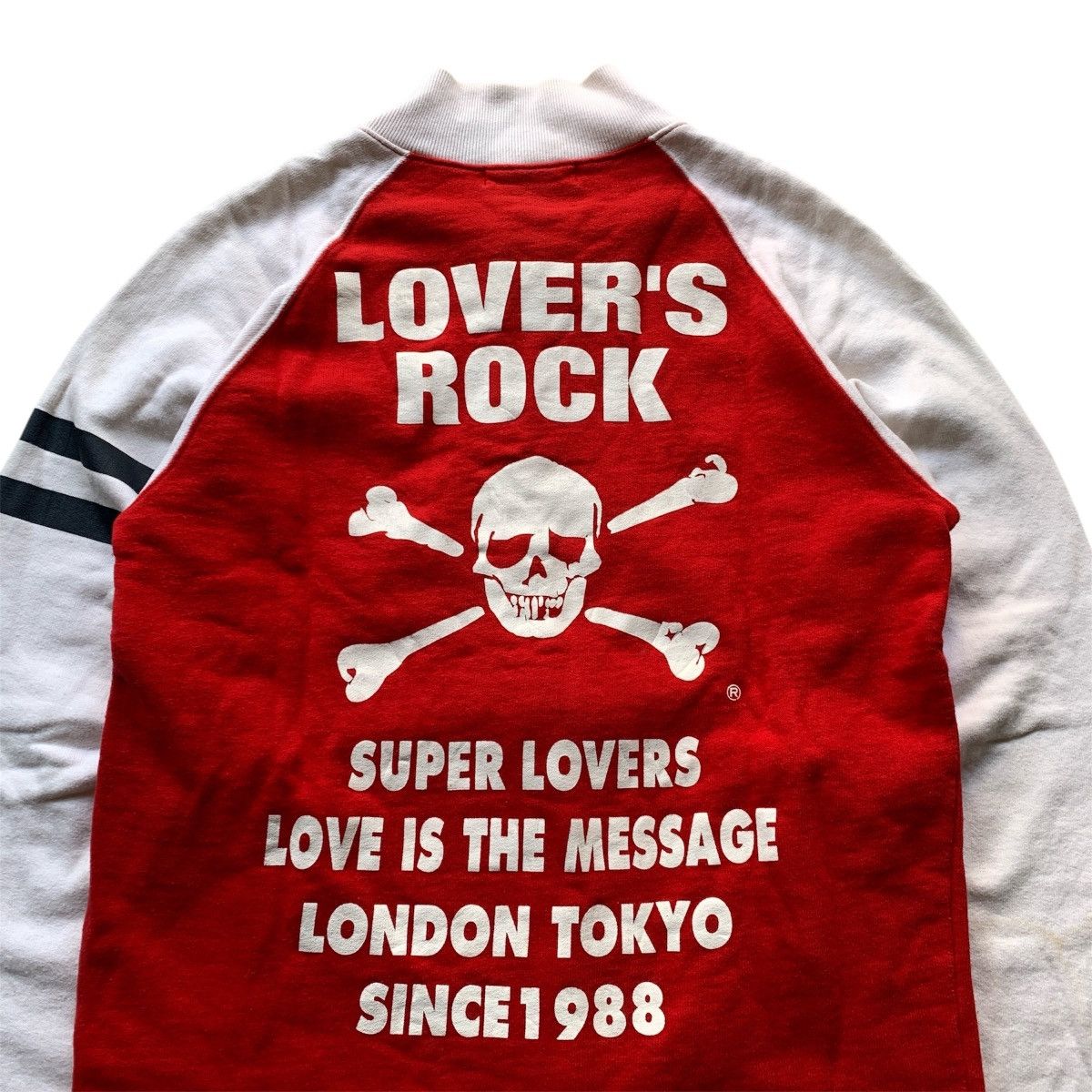 Japanese Brand Vintage Super Lovers Skull Hysteric Glamour Tracktop Jacket Size US S / EU 44-46 / 1 - 2 Thumbnail
