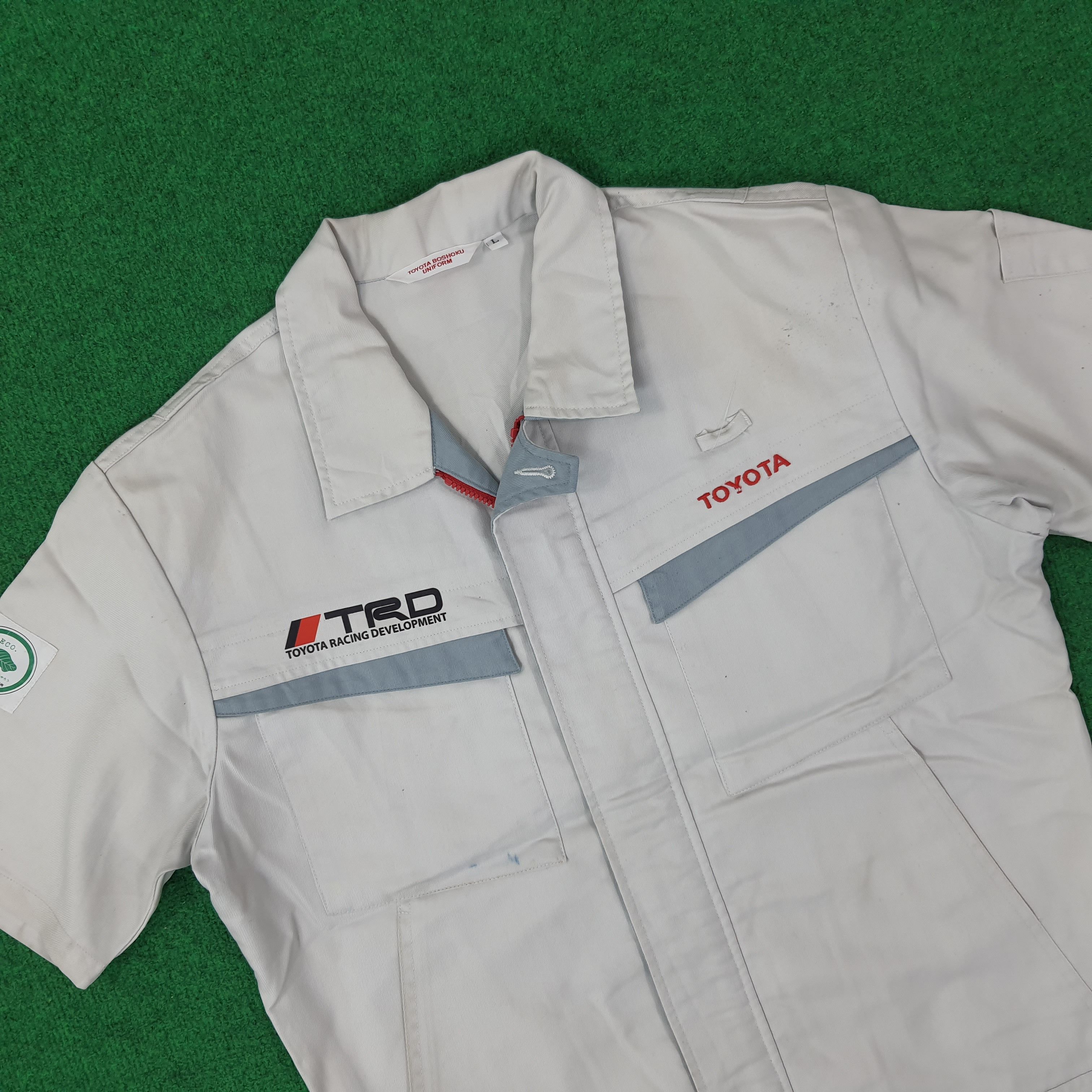 Japanese Brand Vintage TRD Toyota Motorsports Racing Jacket C245N10 Size US M / EU 48-50 / 2 - 4 Thumbnail