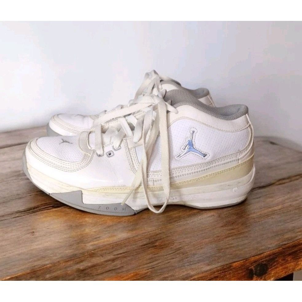 Jordan Brand Air Jordan ISO Low Top White Sneakers Size 8.5 Retro Athleti Size US 8.5 / EU 41-42 - 1 Thumbnail