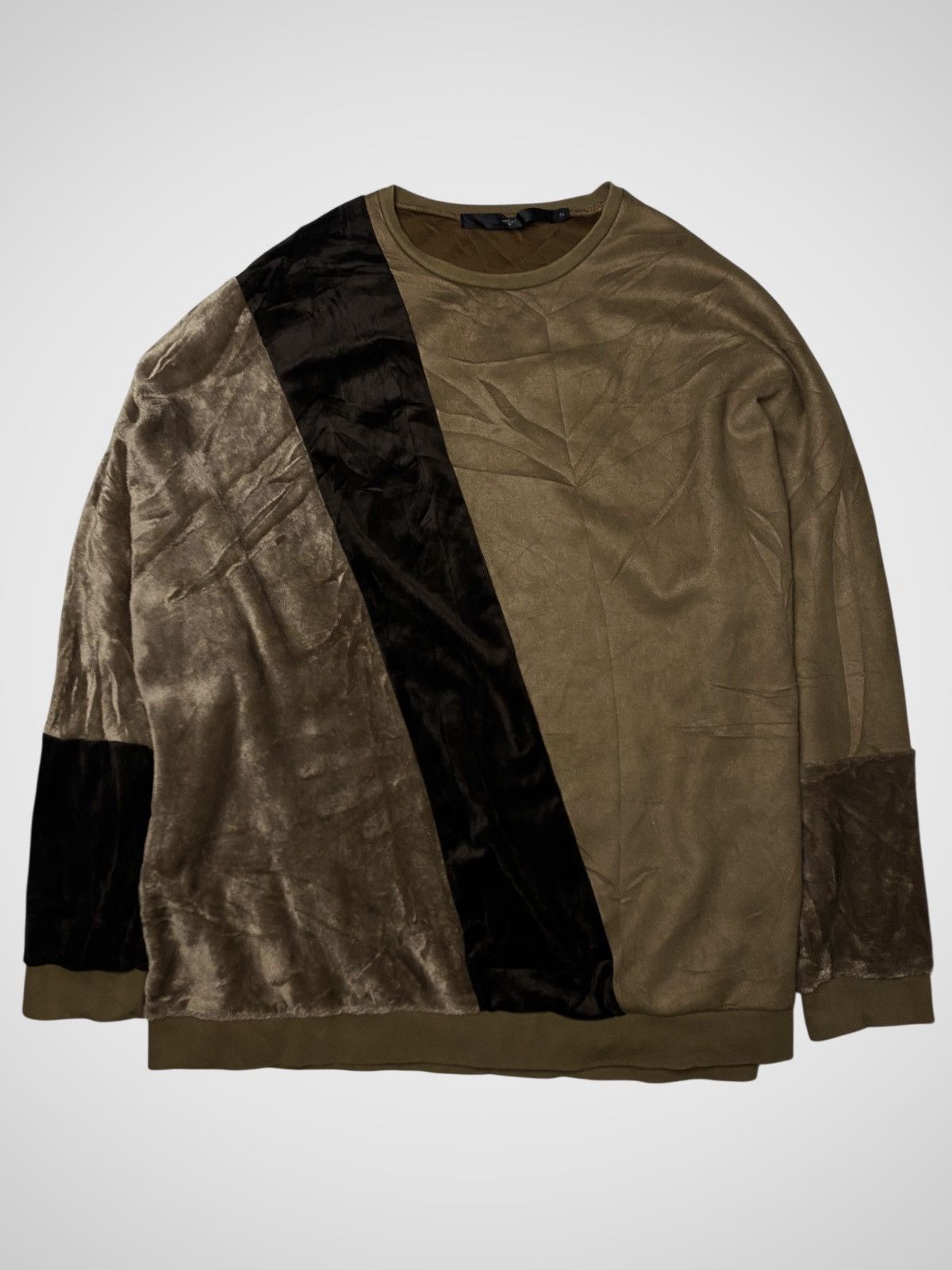 If Six Was Nine 2000's No Id Vkei Tritone Sweatshirt Size US XL / EU 56 / 4 - 1 Thumbnail