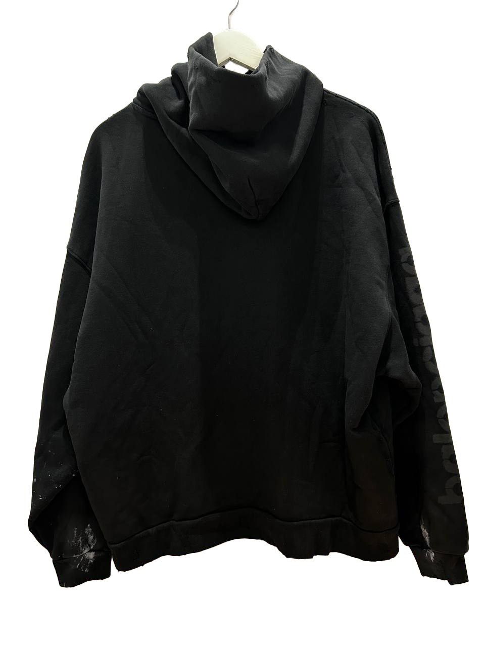 Balenciaga Balenciaga 3B Stencil Hoodie Size US M / EU 48-50 / 2 - 3 Thumbnail