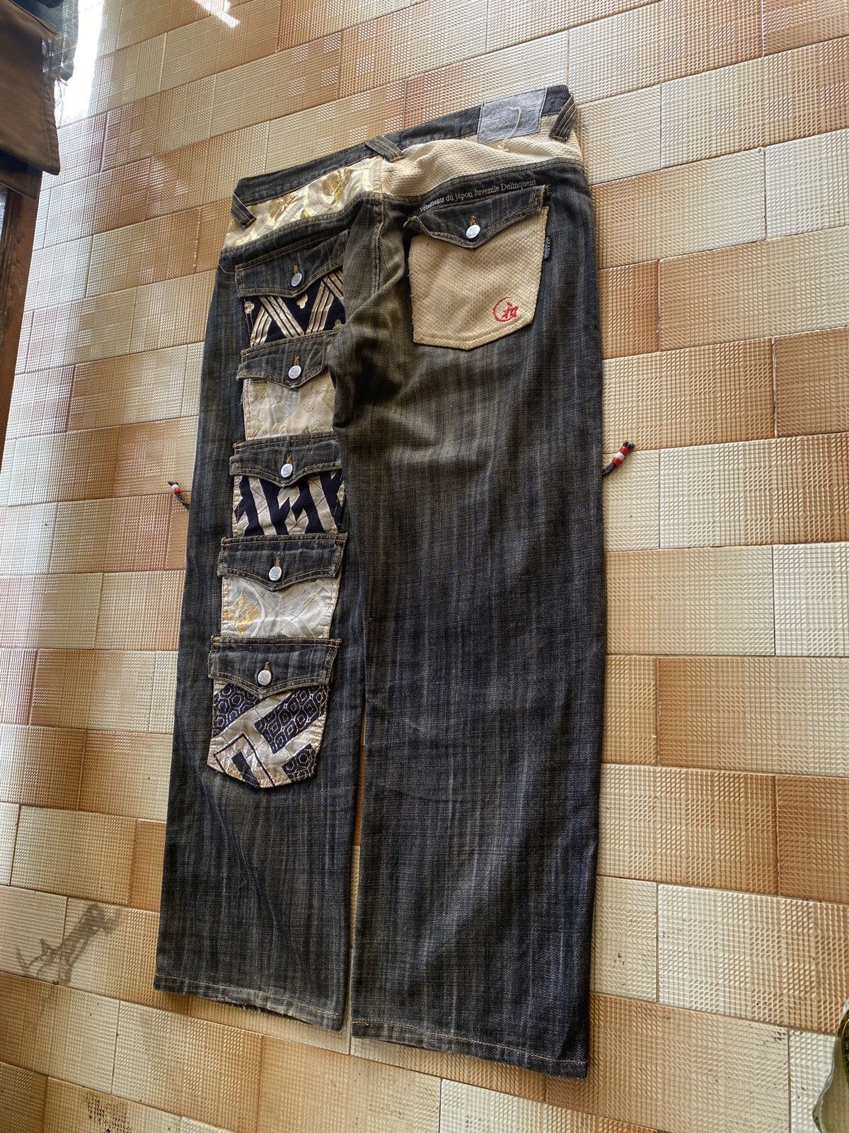 Japanese Brand Vintage juvenile delinquen multi pocket denim Size US 38 / EU 54 - 19 Thumbnail