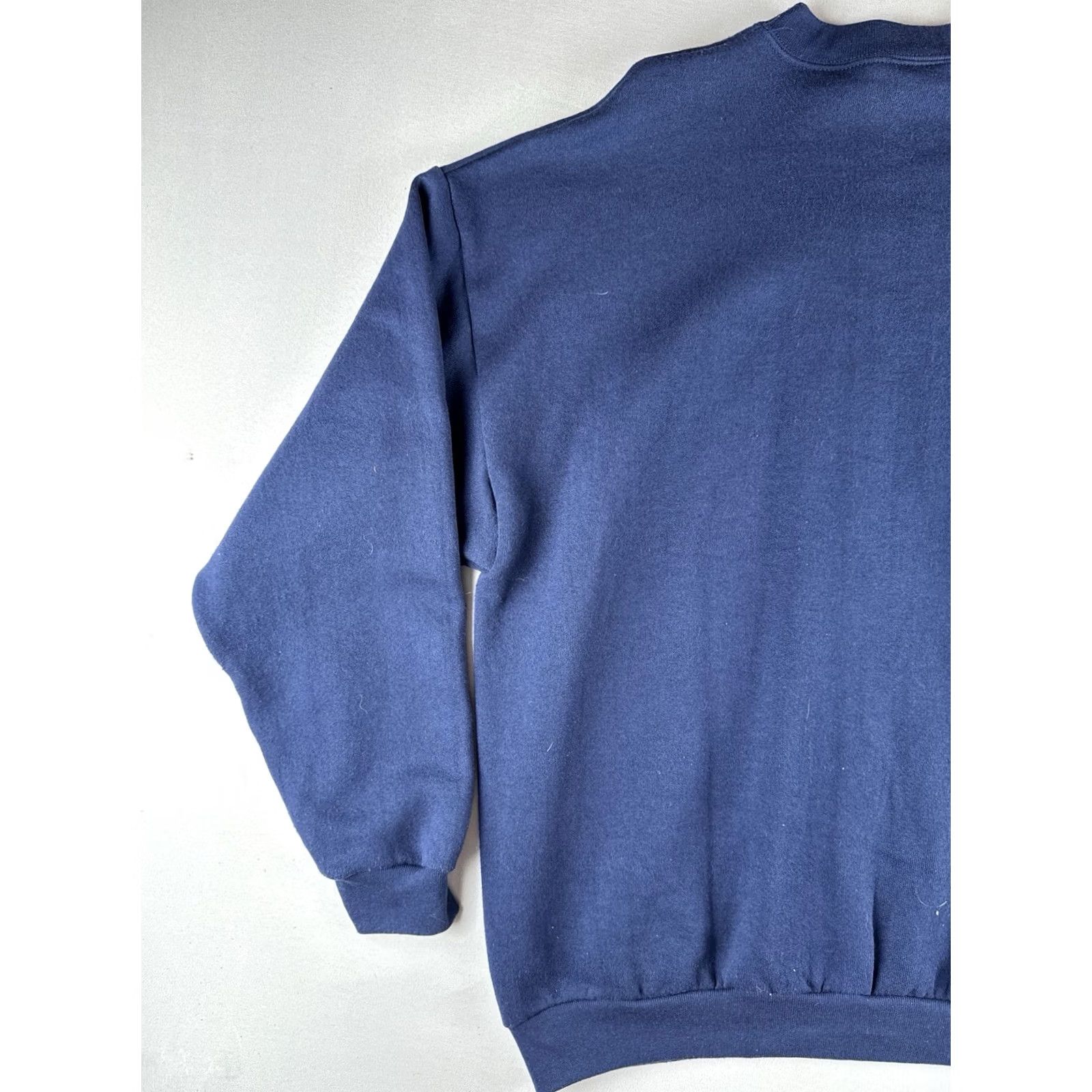 Tultex VINTAGE Tultex Wolf Crewneck Sweatshirt XL Blue 90s Wildlife USA Mens Pullover Crew Neck Size US XL / EU 56 / 4 - 5 Thumbnail
