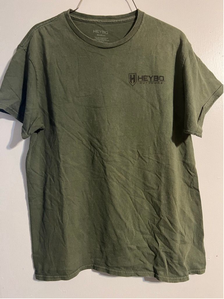 Other Men's HEYBO Green & White Graphic Short Sleeve Tee Shirt M Size US M / EU 48-50 / 2 - 1 Thumbnail