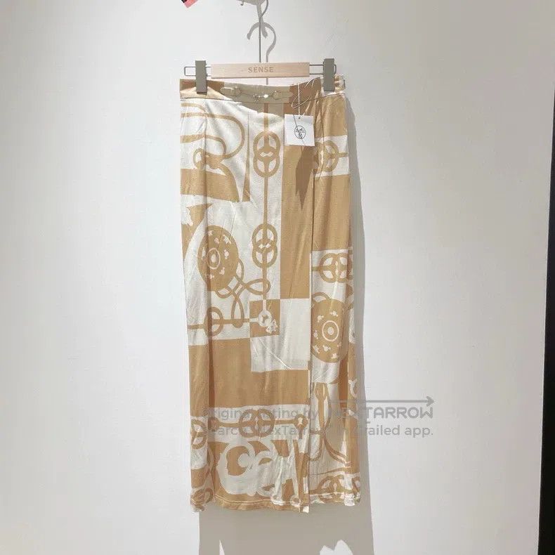 Hermes Hermes Silk skirt Size 24" / US 00 / IT 34 - 1 Thumbnail