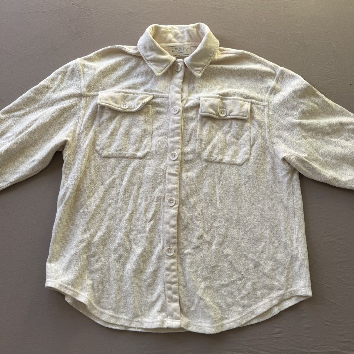 Z Supply Z SUPPLY AUSTEN WASHED SHIRT JACKET Size XS / US 0-2 / IT 36-38 - 3 Thumbnail