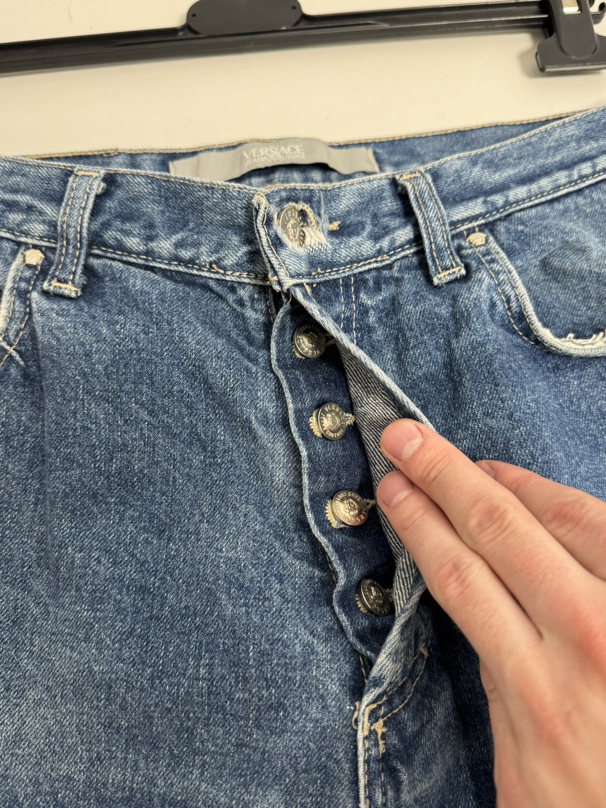 Versace Versace Men’s Blue Denim Jeans W36 EU50 Classic Straight Fit Size US 36 / EU 52 - 17 Thumbnail
