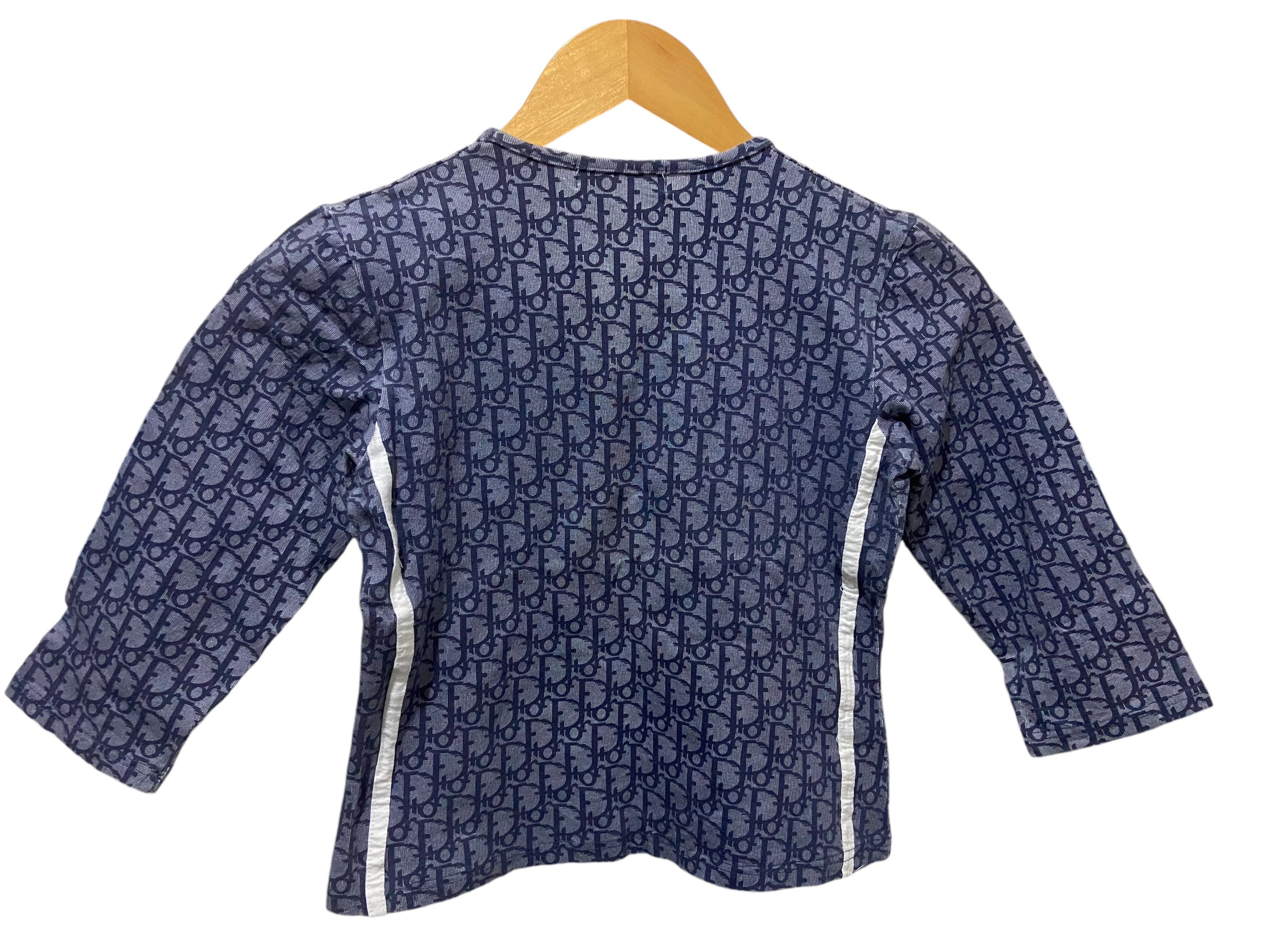 Christian Dior Monsieur CHRISTIAN DIOR MONOGRAM BLOUSE Size XS / US 0-2 / IT 36-38 - 2 Thumbnail