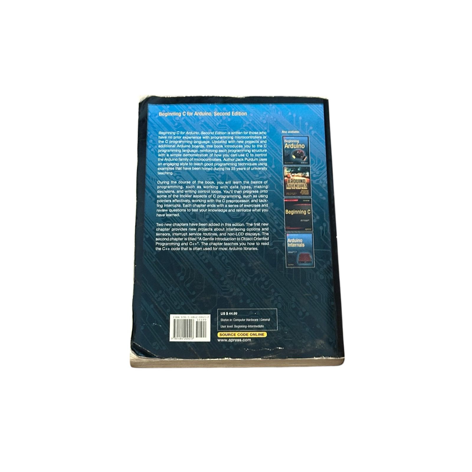 Other Beginning C for Arduino, Second Edition by Jack Purdum Size ONE SIZE - 5 Thumbnail