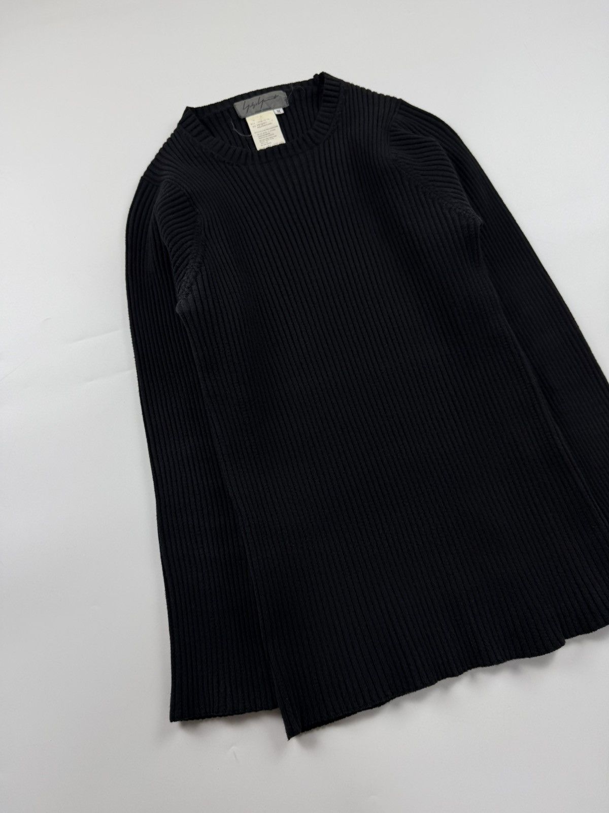 Yohji Yamamoto Yohji Yamamoto Pour Homme S/S’95 Ribbed Fitted Long Sleeve Size US M / EU 48-50 / 2 - 3 Thumbnail