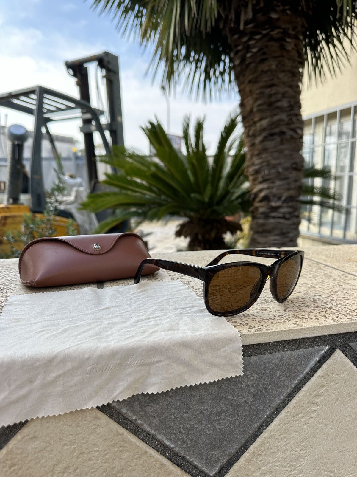 Ralph Lauren Ralph Lauren Sunglasses RL 8072-W Brown Size ONE SIZE - 1 Thumbnail