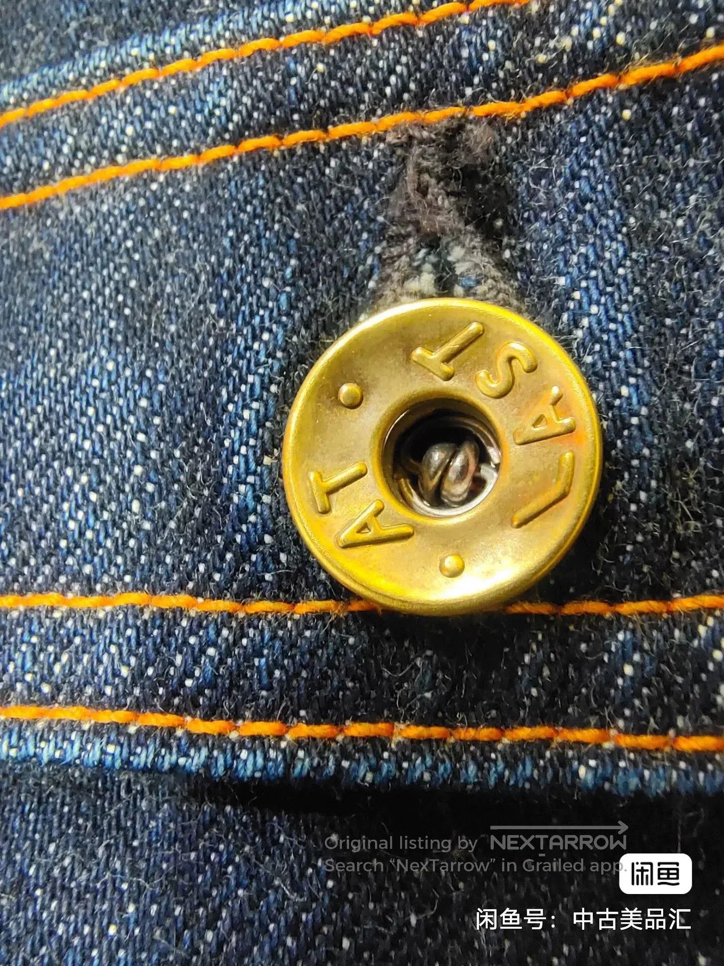 At Last & Co AT LAST&CO Denim Jacket Made in Japan. Size US XXS / EU 40 - 5 Thumbnail