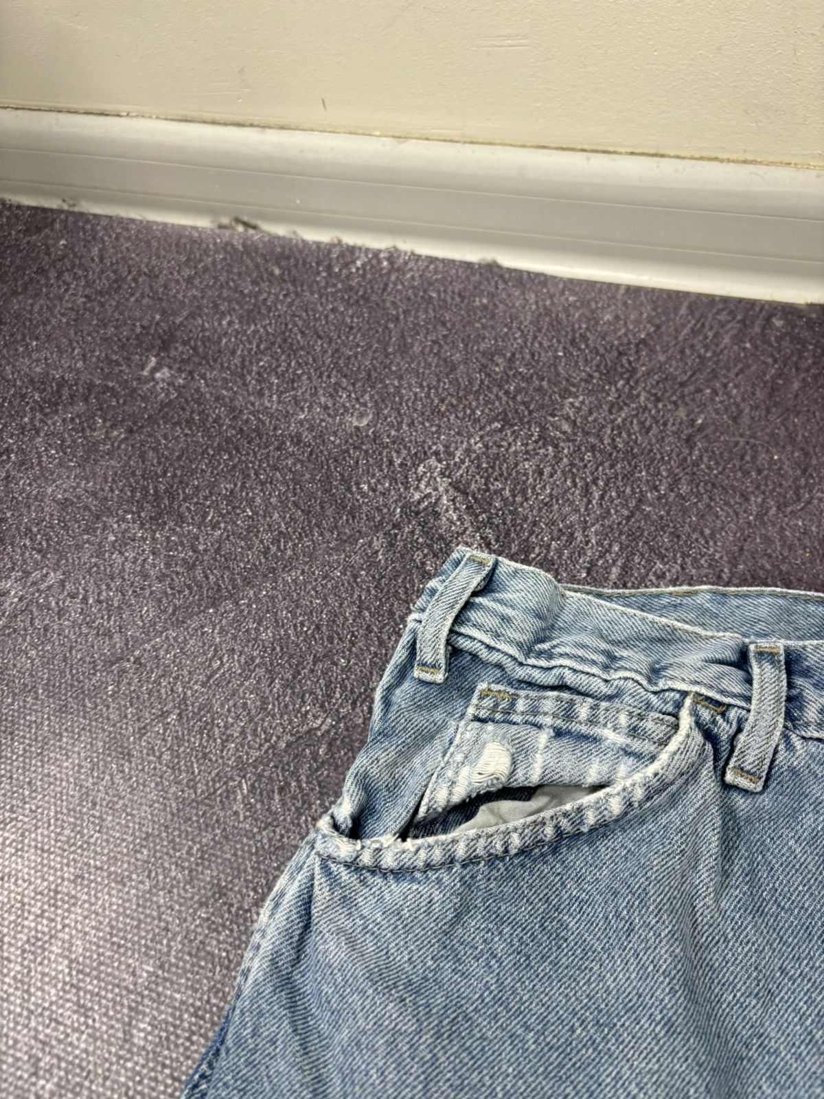 Dickies Vintage Dickies Y2K Relaxed Fit Hype Light Blue Denim Jeans Size US 38 / EU 54 - 12 Thumbnail