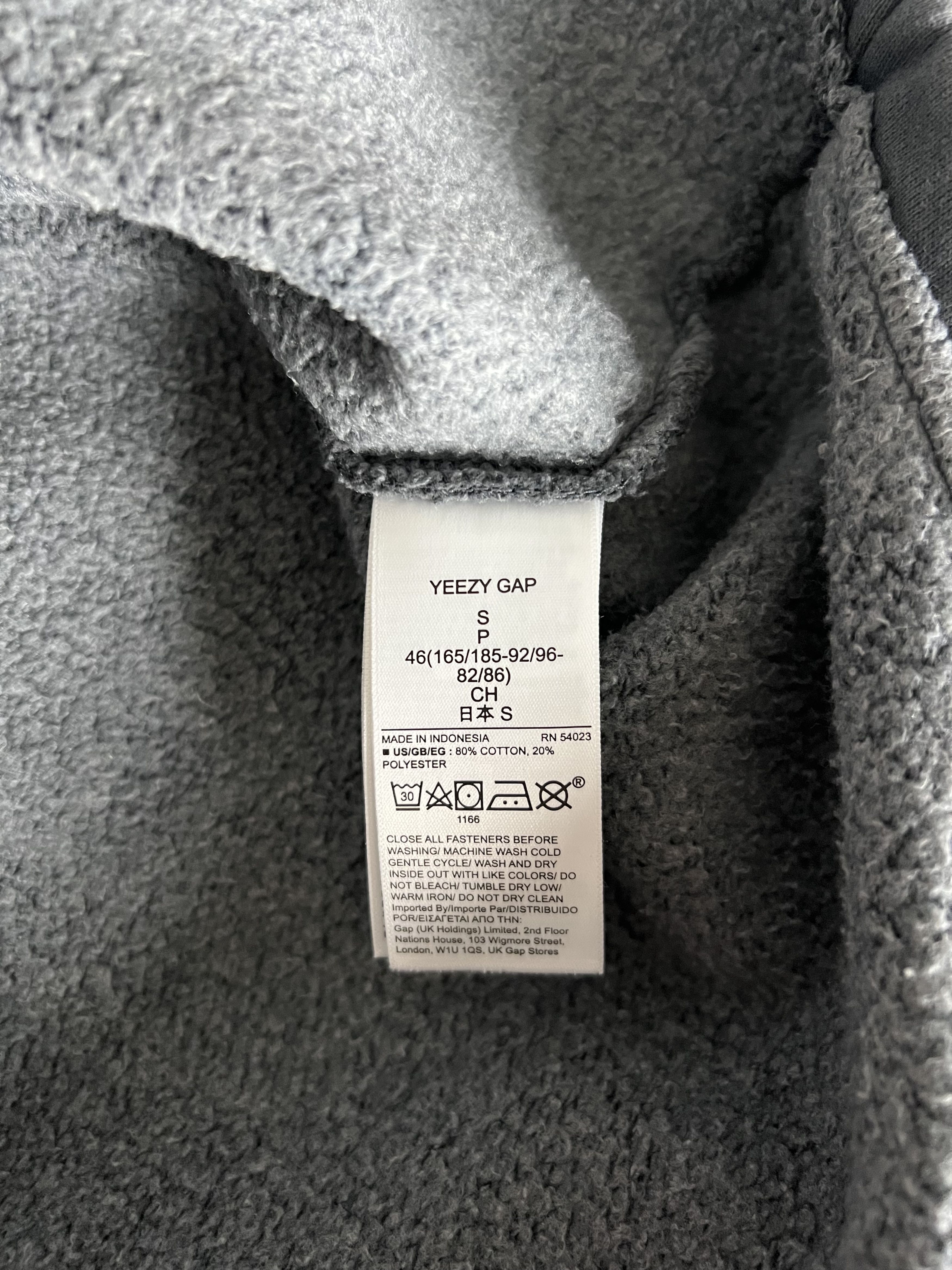 Gap Yeezy Gap Yoke Back Tee in Faded Grey Size US S / EU 44-46 / 1 - 9 Thumbnail
