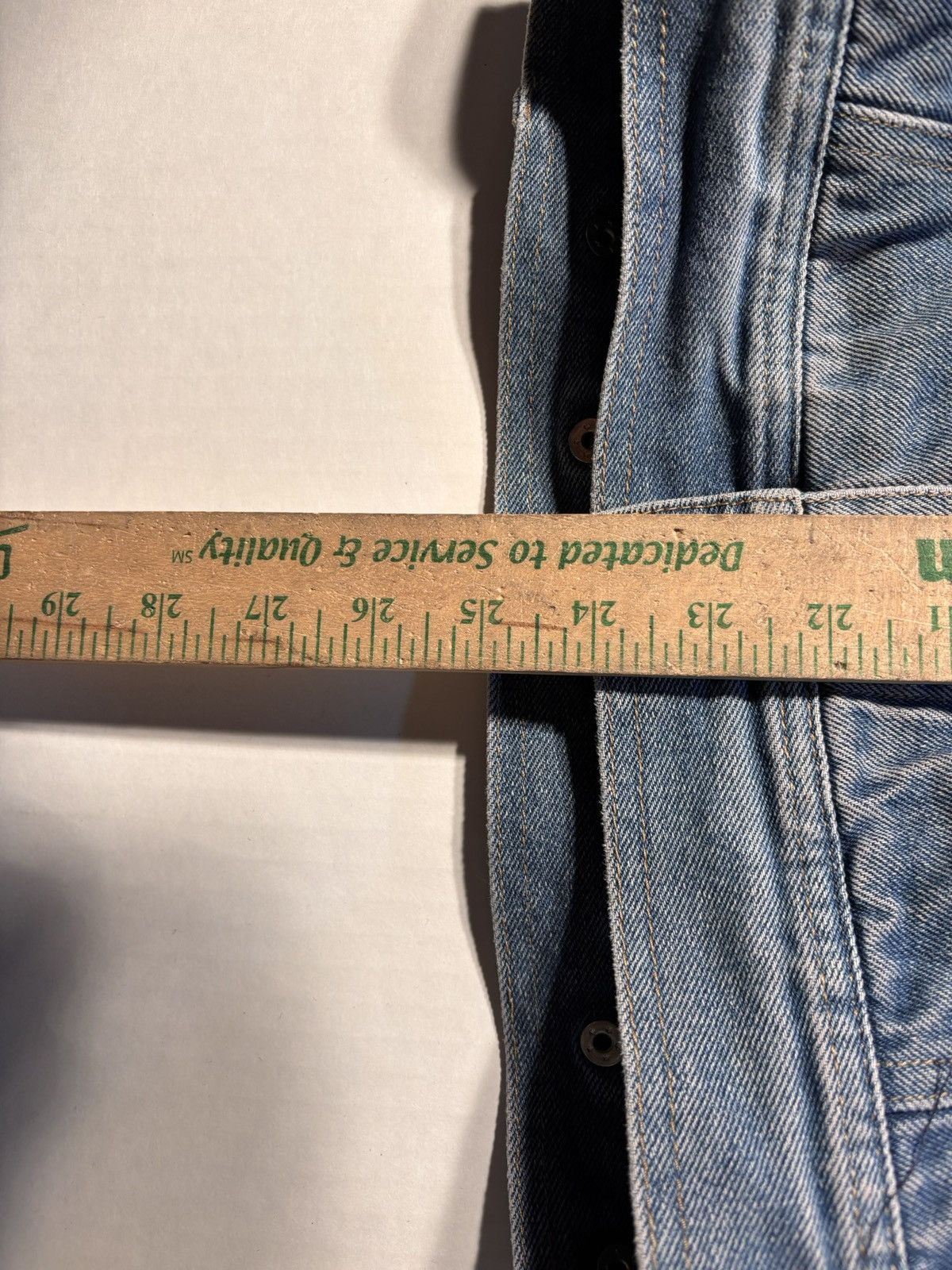 Route 66 Vtg Route 66 Light wash 90s Lined Denim Trucker Jean Jacket Size US S / EU 44-46 / 1 - 10 Thumbnail
