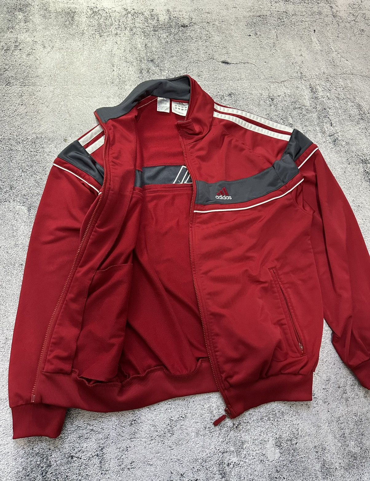 Adidas Vintage Adidas Olympic Zip Jacket Big Logo Fit Back Size US L / EU 52-54 / 3 - 10 Thumbnail