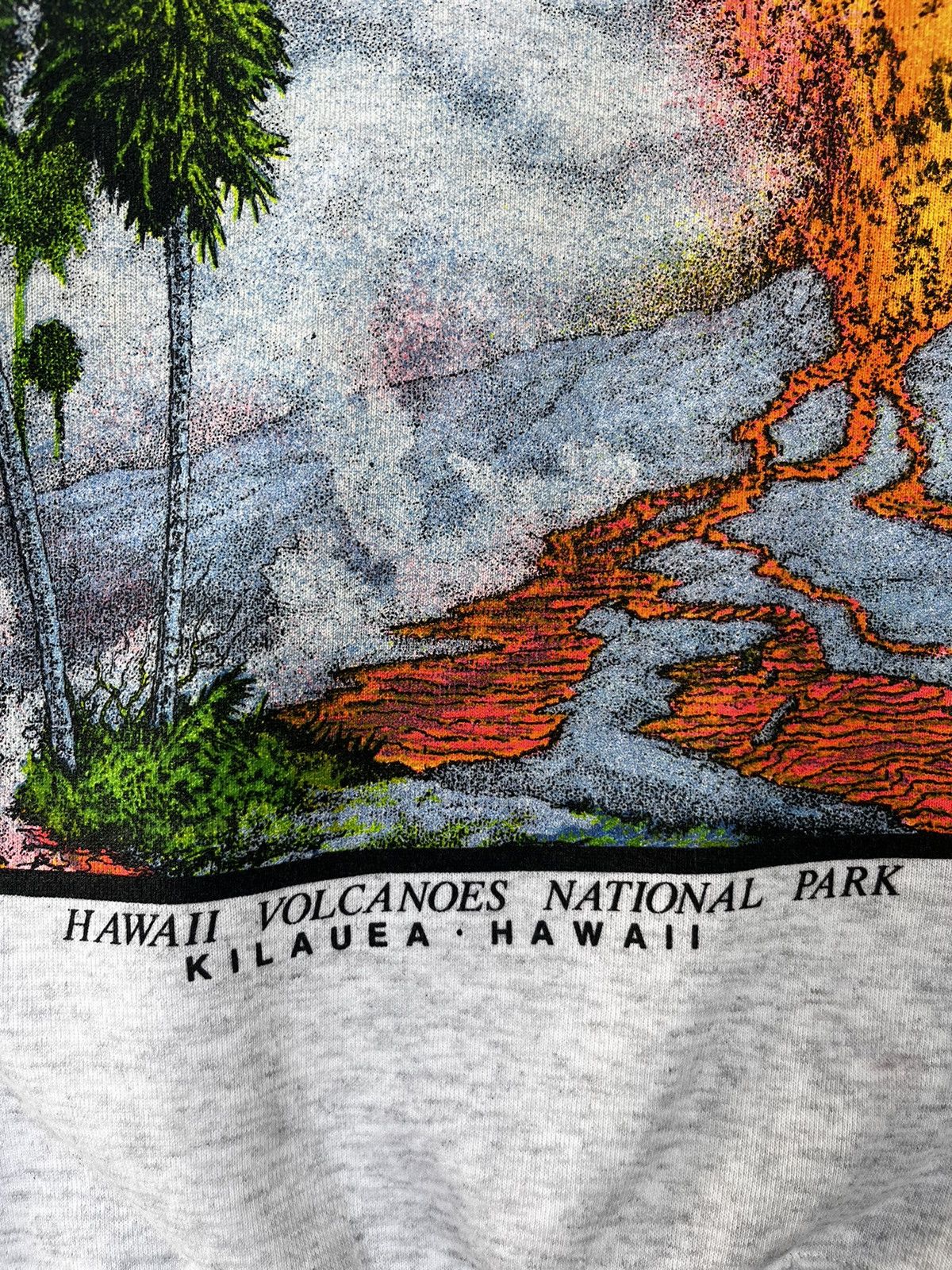 Signal Sport Vintage 1989 Hawaii Volcanoes National Park Sweatshirt Size US M / EU 48-50 / 2 - 4 Thumbnail