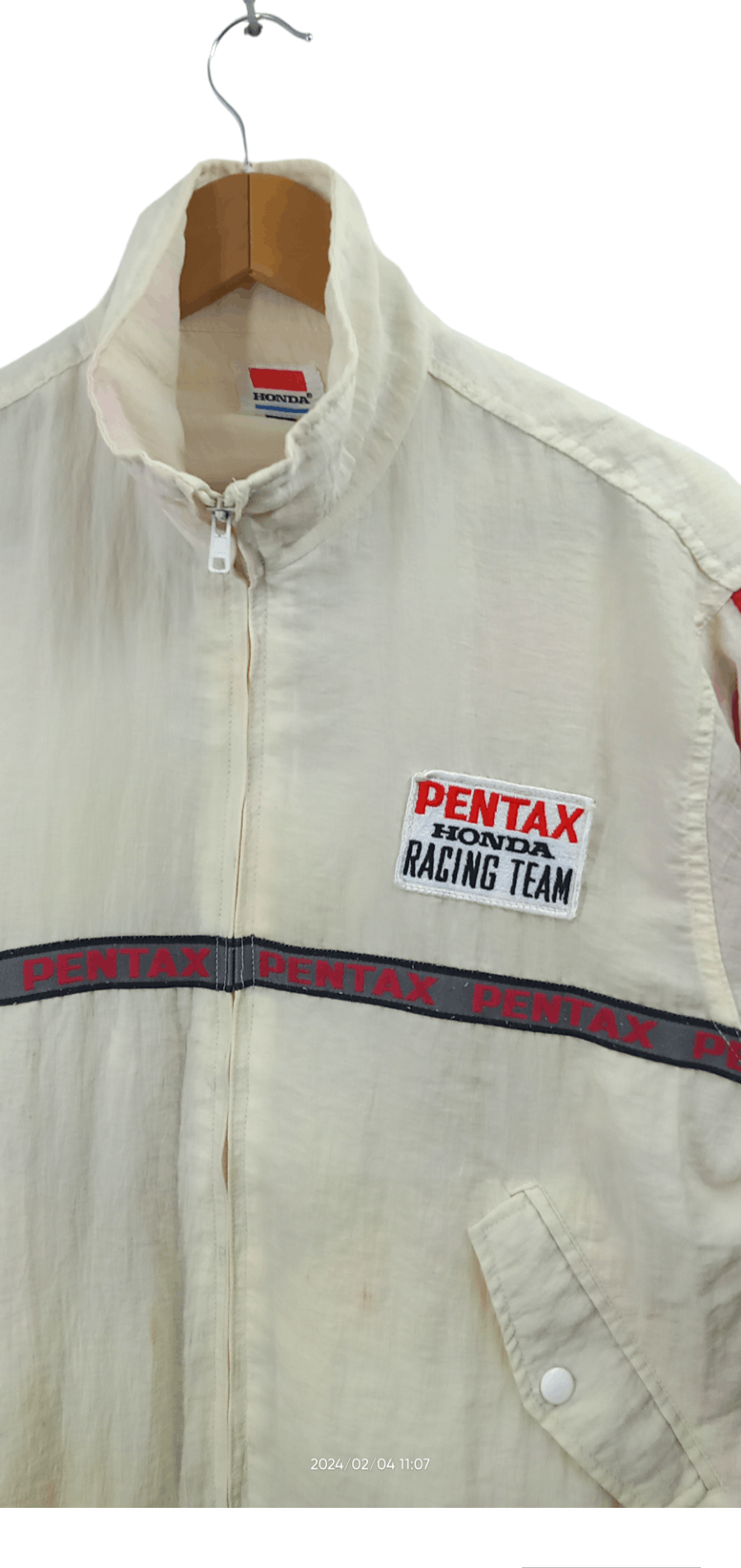 Honda VINTAGE HONDA PENTAX RACING TEAM WINDBREAKER JACKET Size US M / EU 48-50 / 2 - 6 Thumbnail
