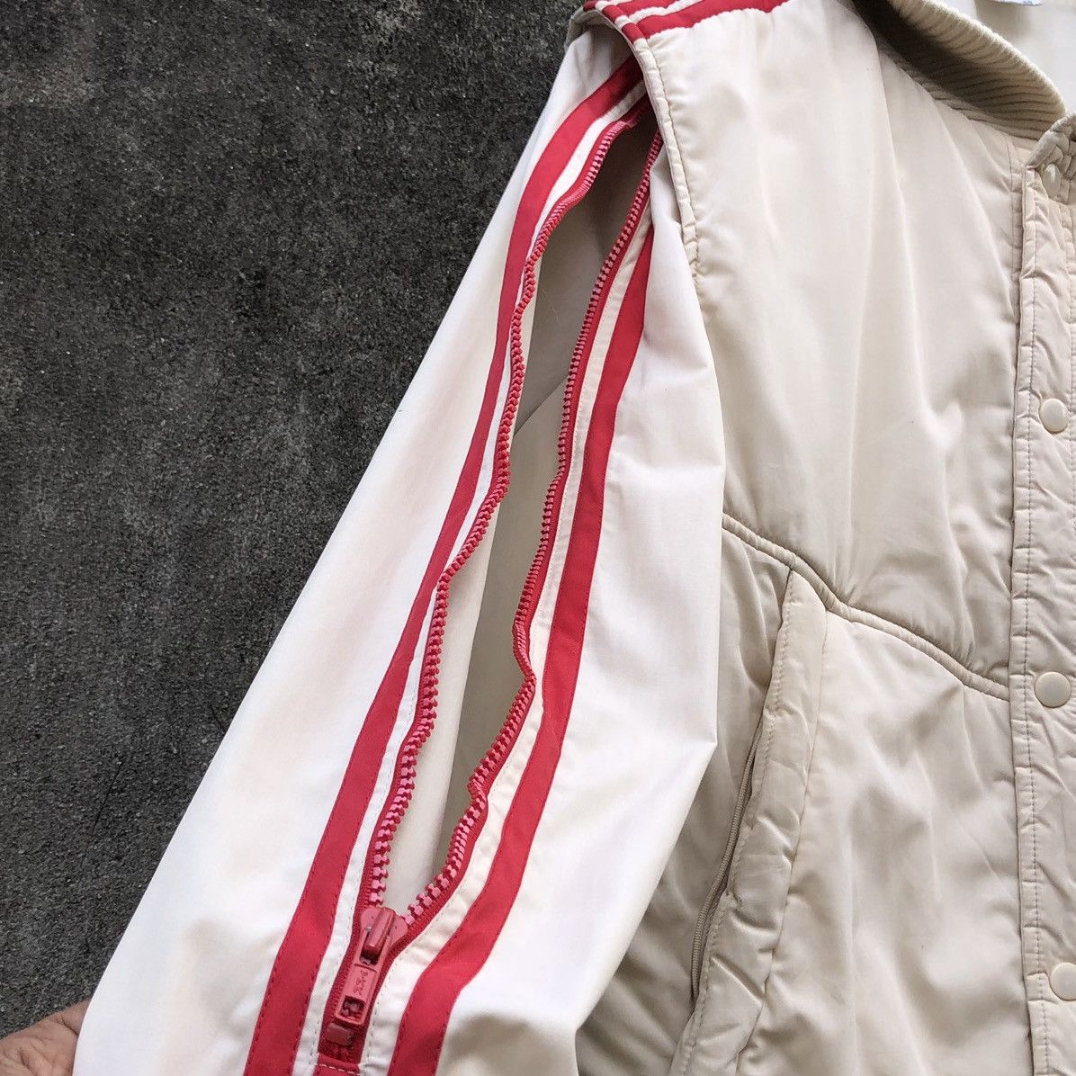 Adidas VTG 80s Adidas Descente Trefoil PufferJacket Pull in Sleeves Size US M / EU 48-50 / 2 - 13 Thumbnail