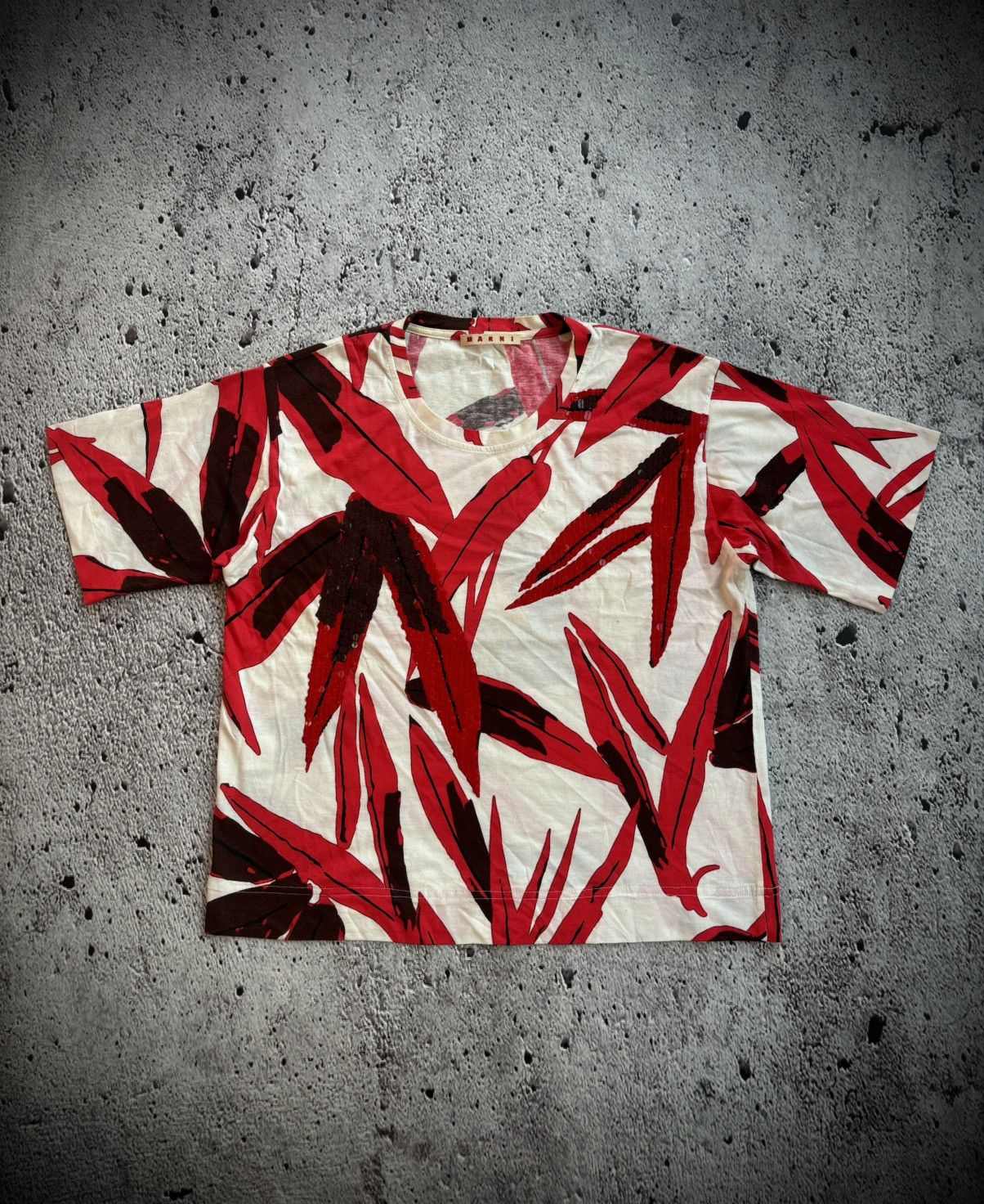Marni Marni full print tshirt Size L / US 10 / IT 46 - 1 Thumbnail