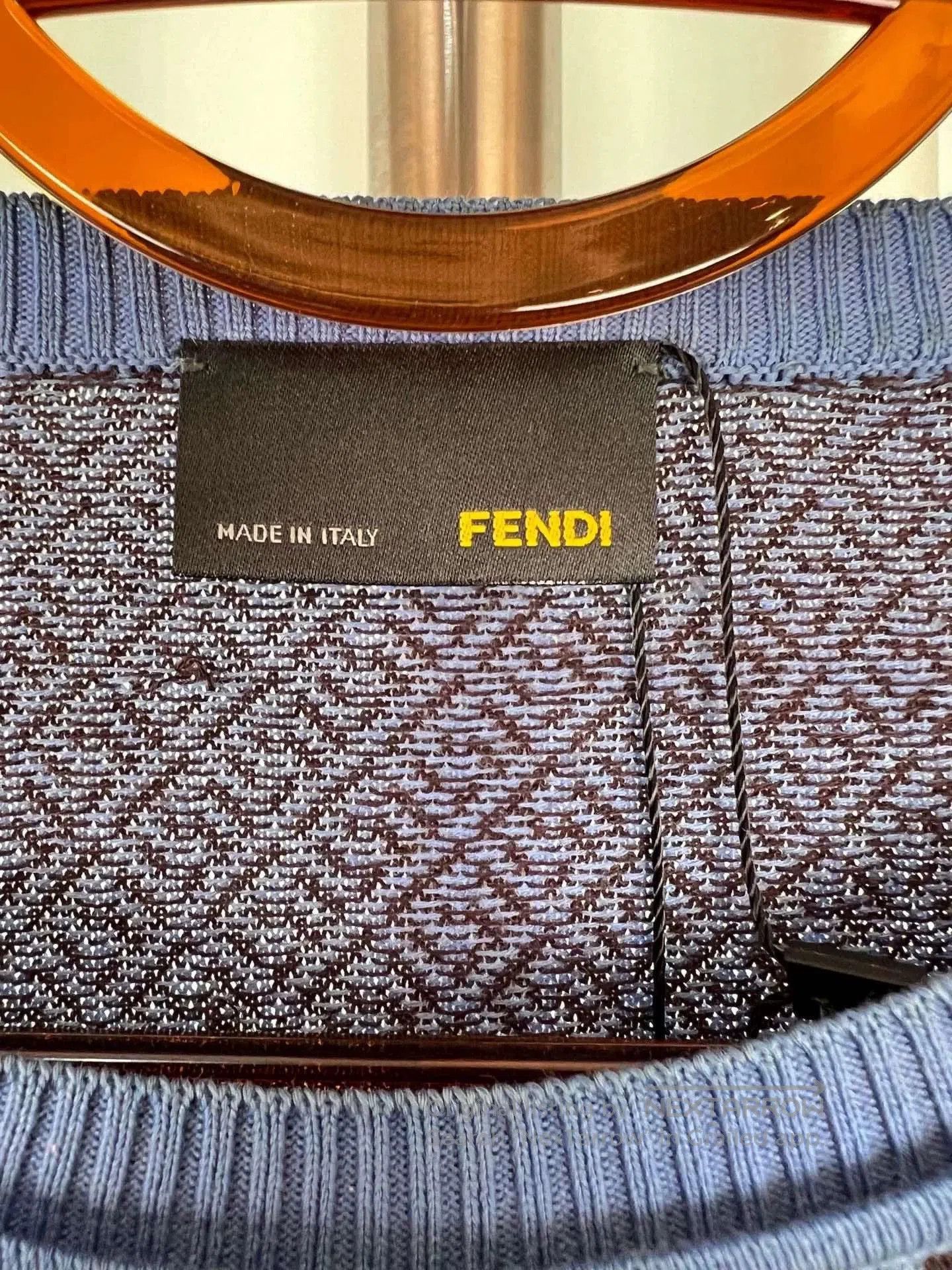 Fendi FENDI Wool Monogram Sweater. Size US XL / EU 56 / 4 - 3 Thumbnail