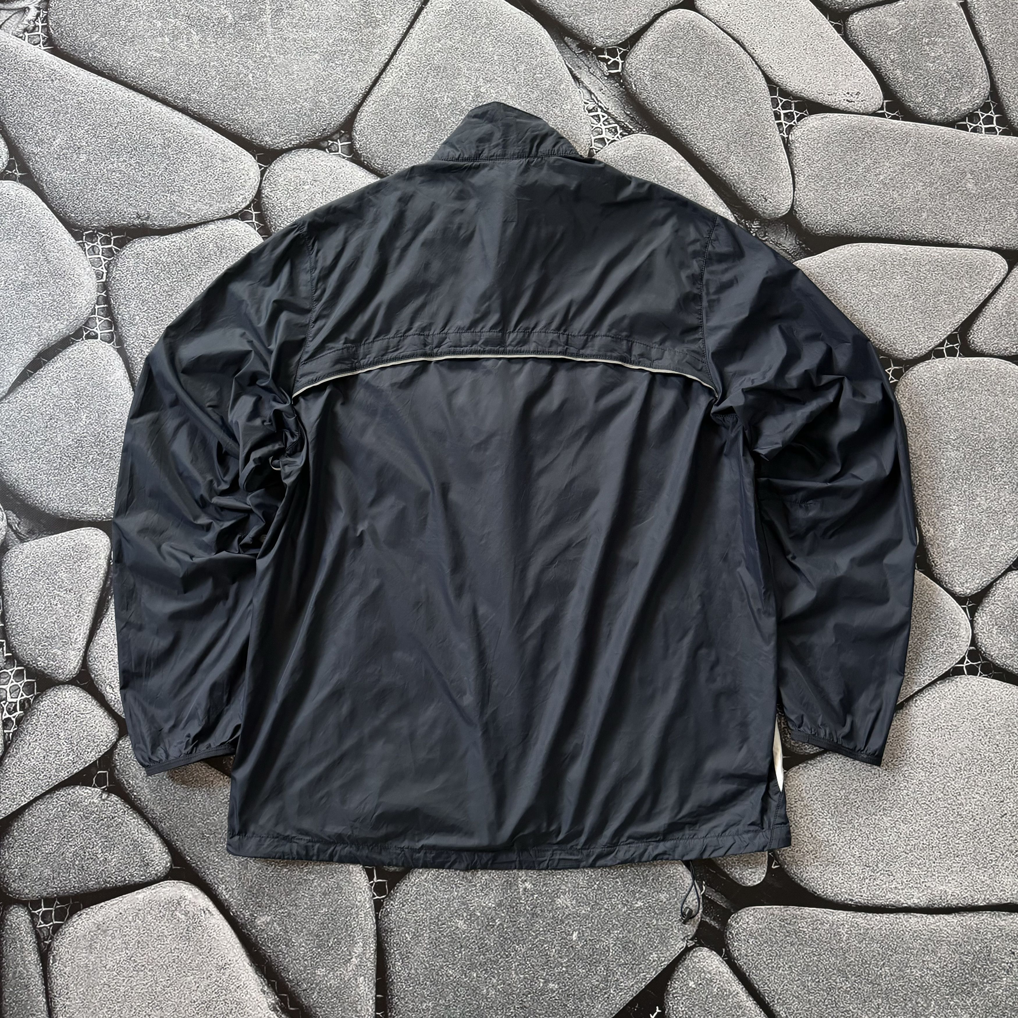 Nike NIKE VINTAGE NYLON ZIP WINDBREAKER DRILL JACKET Size US XL / EU 56 / 4 - 4 Thumbnail